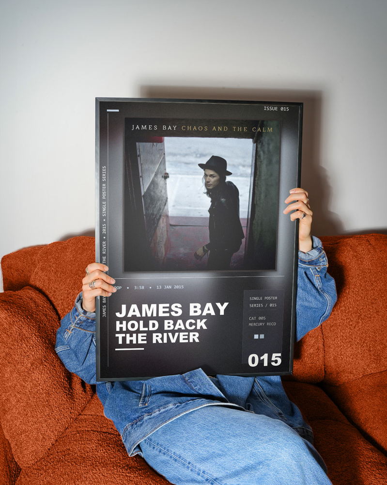 Music poster: James Bay - Hold Back The River