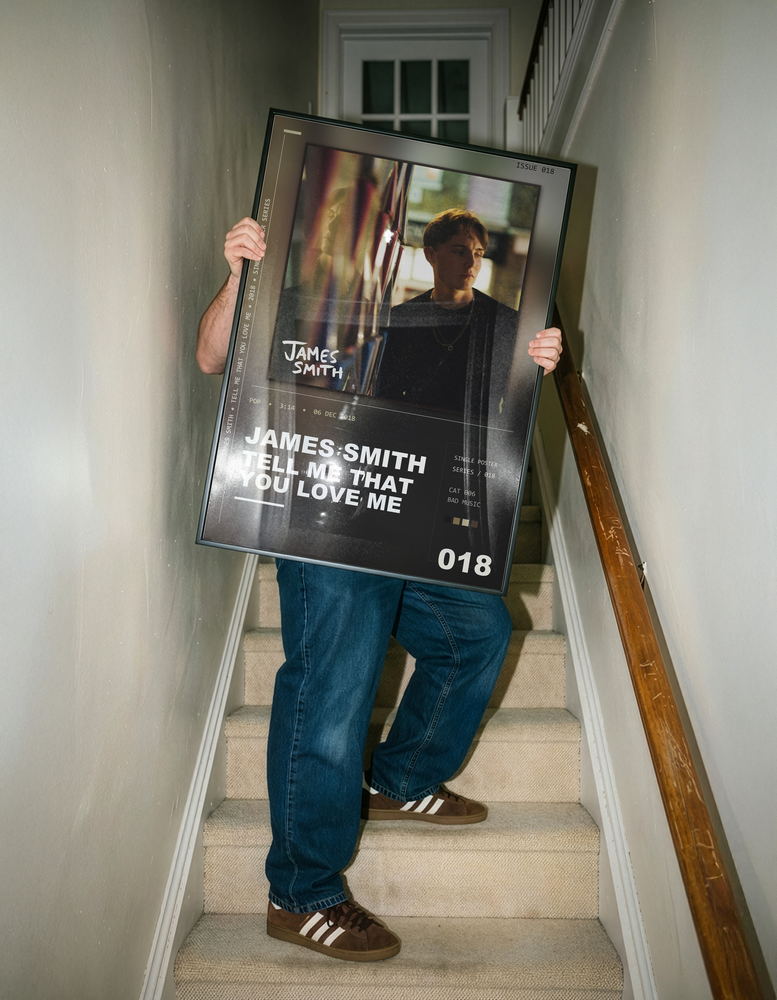 Music poster: James Smith - Tell Me That You Love Me