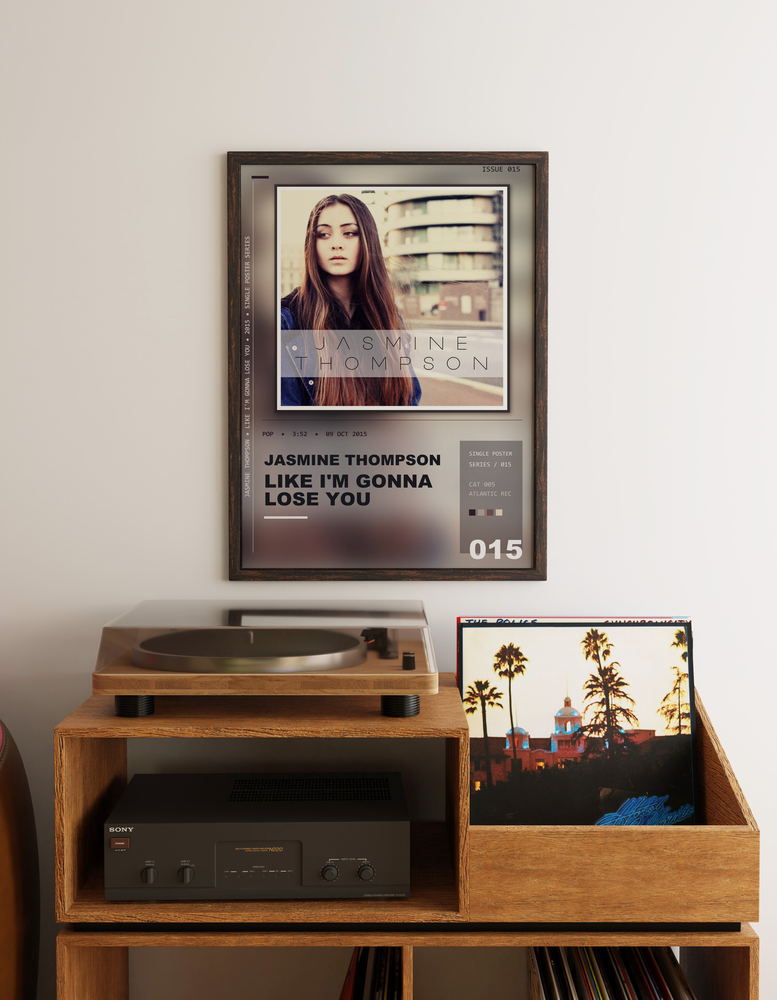 Music poster: Jasmine Thompson - Like Im Gonna Lose You