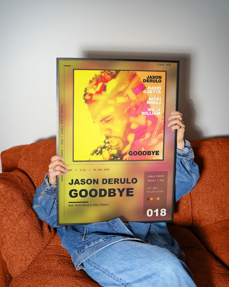 Music poster: Jason Derulo - Goodbye feat Nicki Minaj Willy William