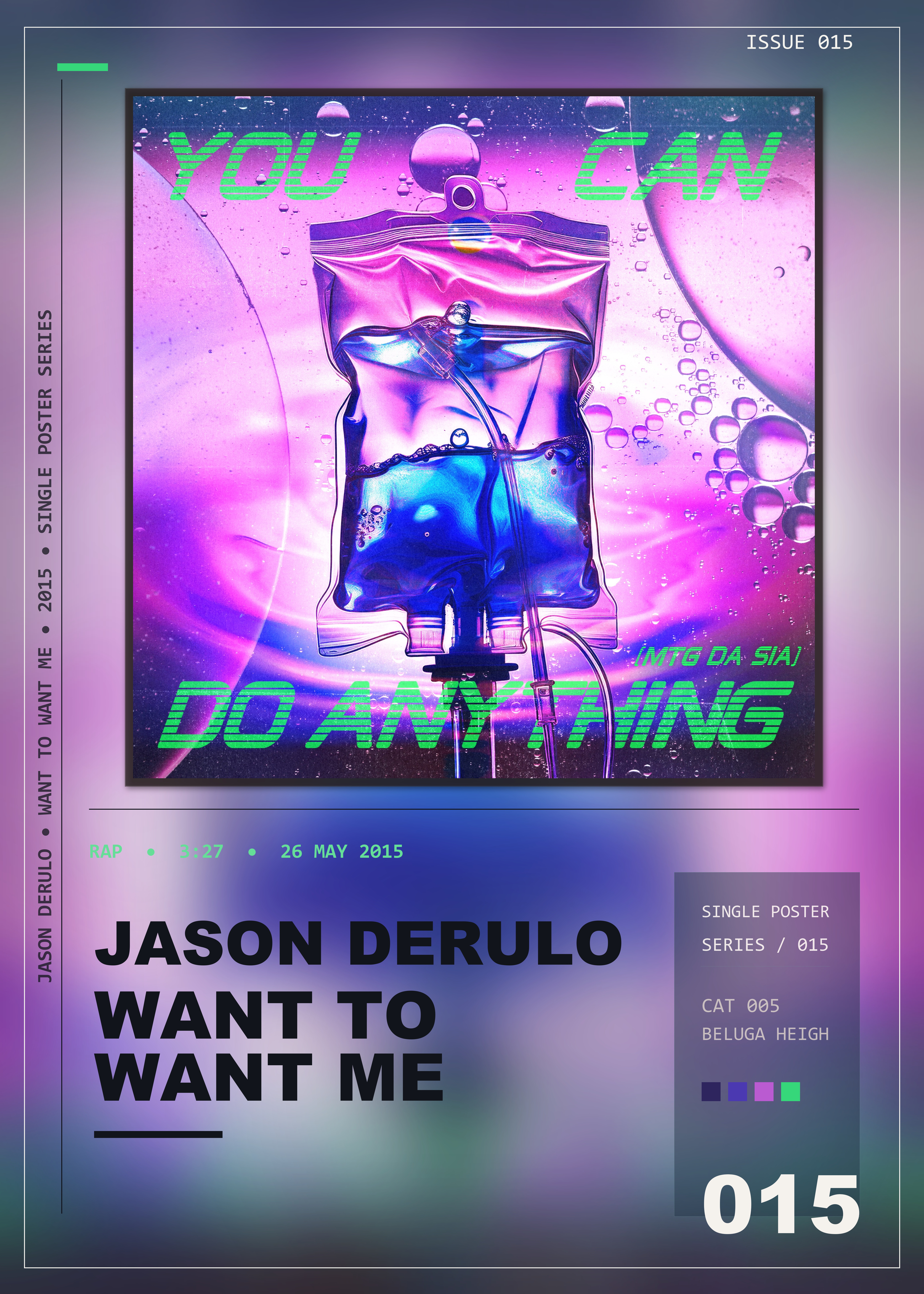 Music poster: Jason Derulo - Want to Want Me
