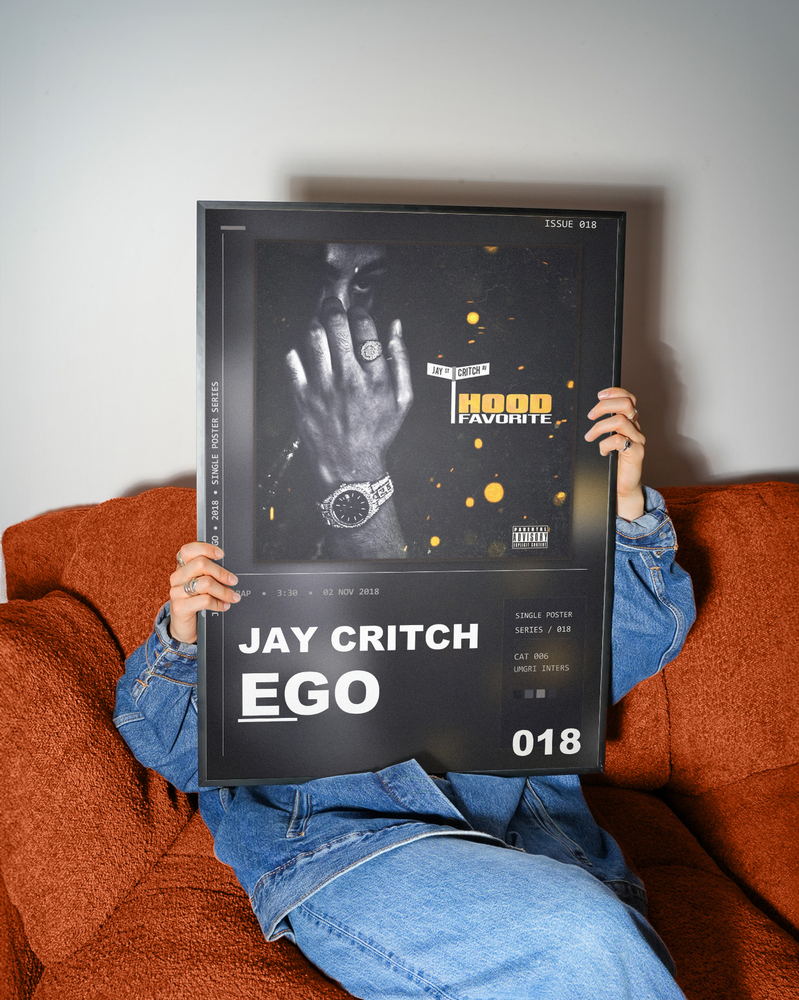 Music poster: Jay Critch - Ego