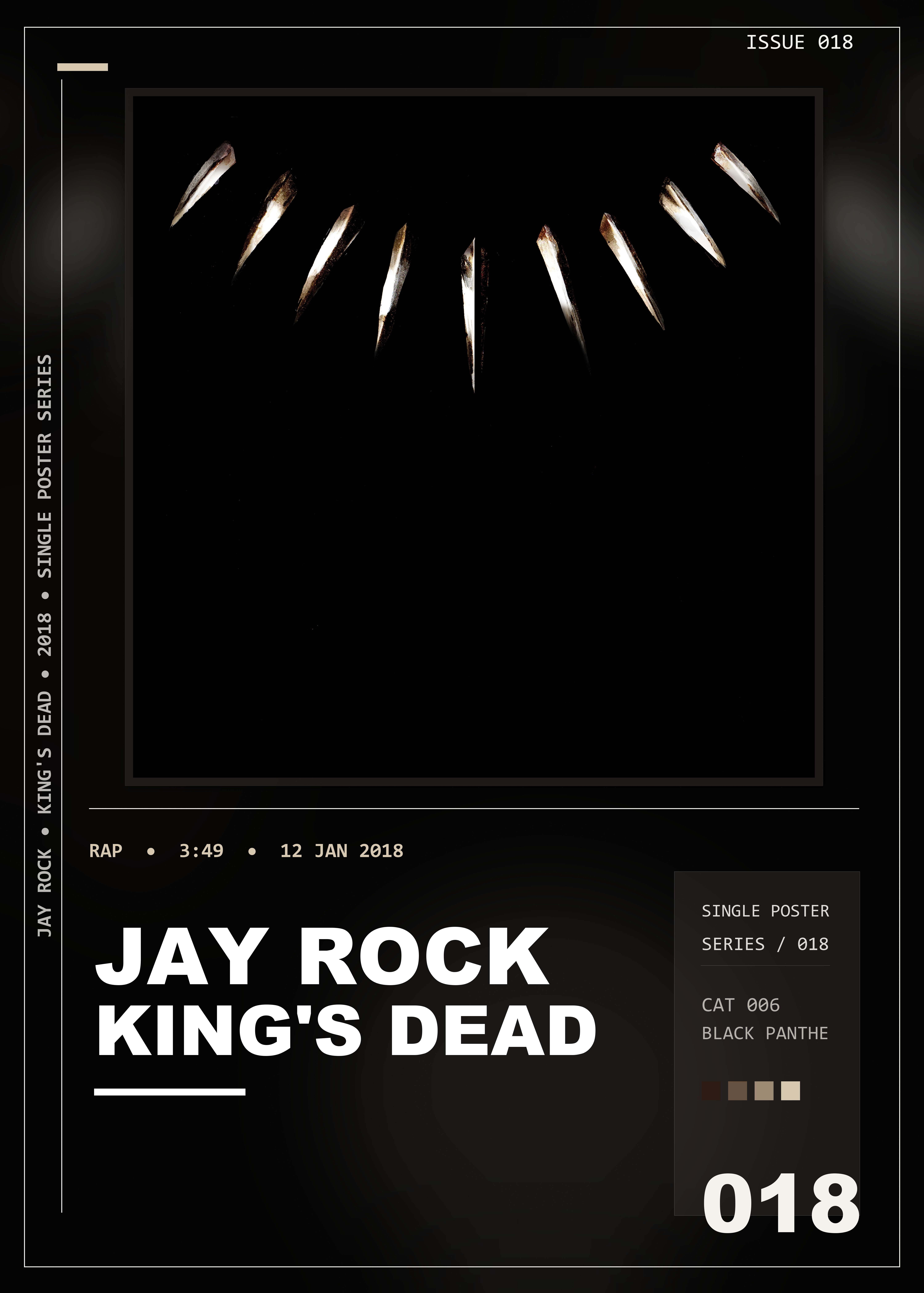 Music poster: Jay Rock - Kings Dead with Kendrick Lamar Future James Blake
