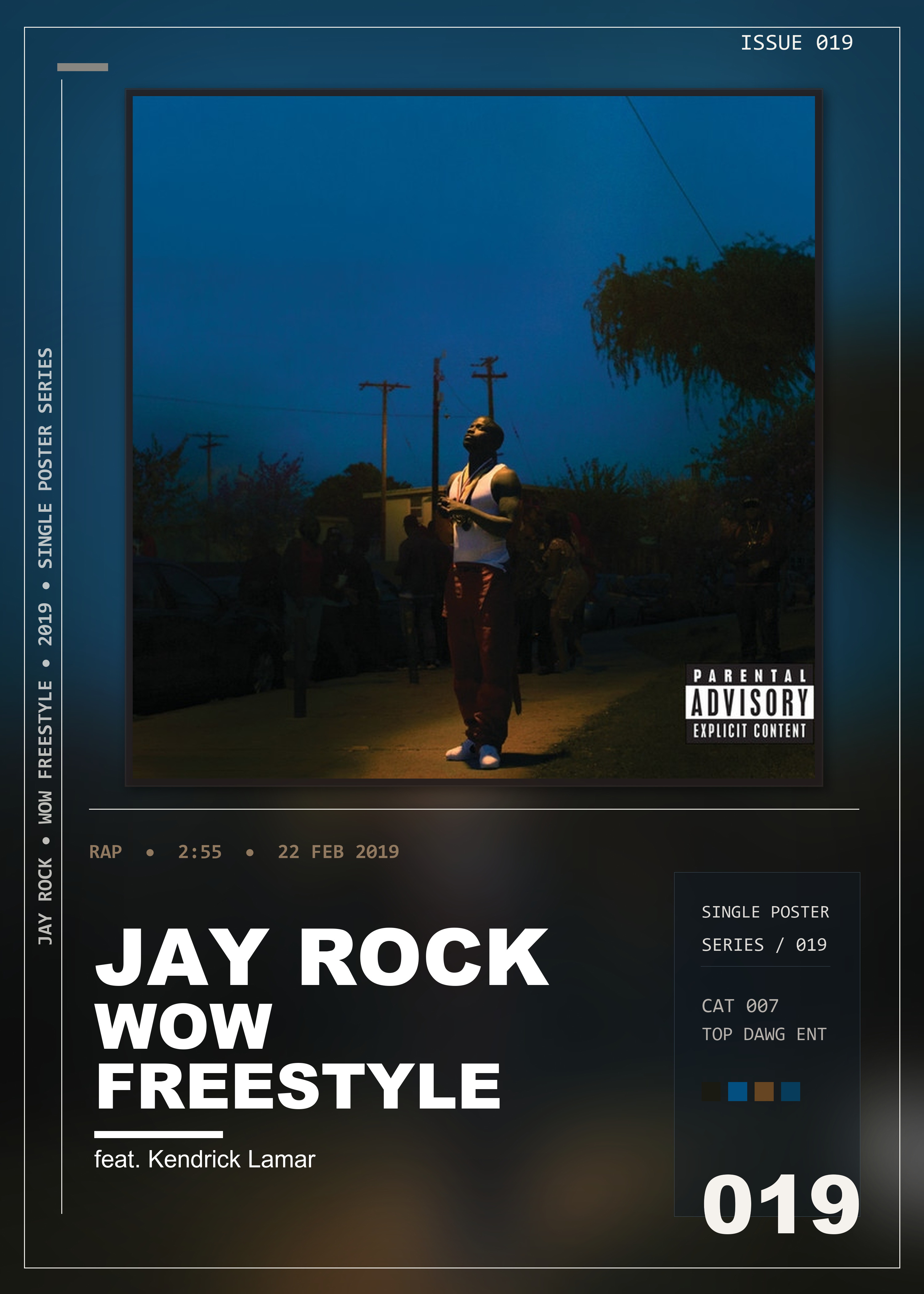 Music poster: Jay Rock - Wow Freestyle feat Kendrick Lamar