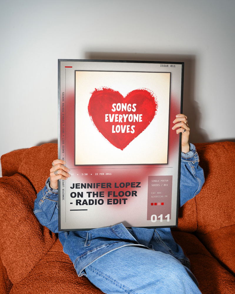 Music poster: Jennifer Lopez - On The Floor - Radio Edit