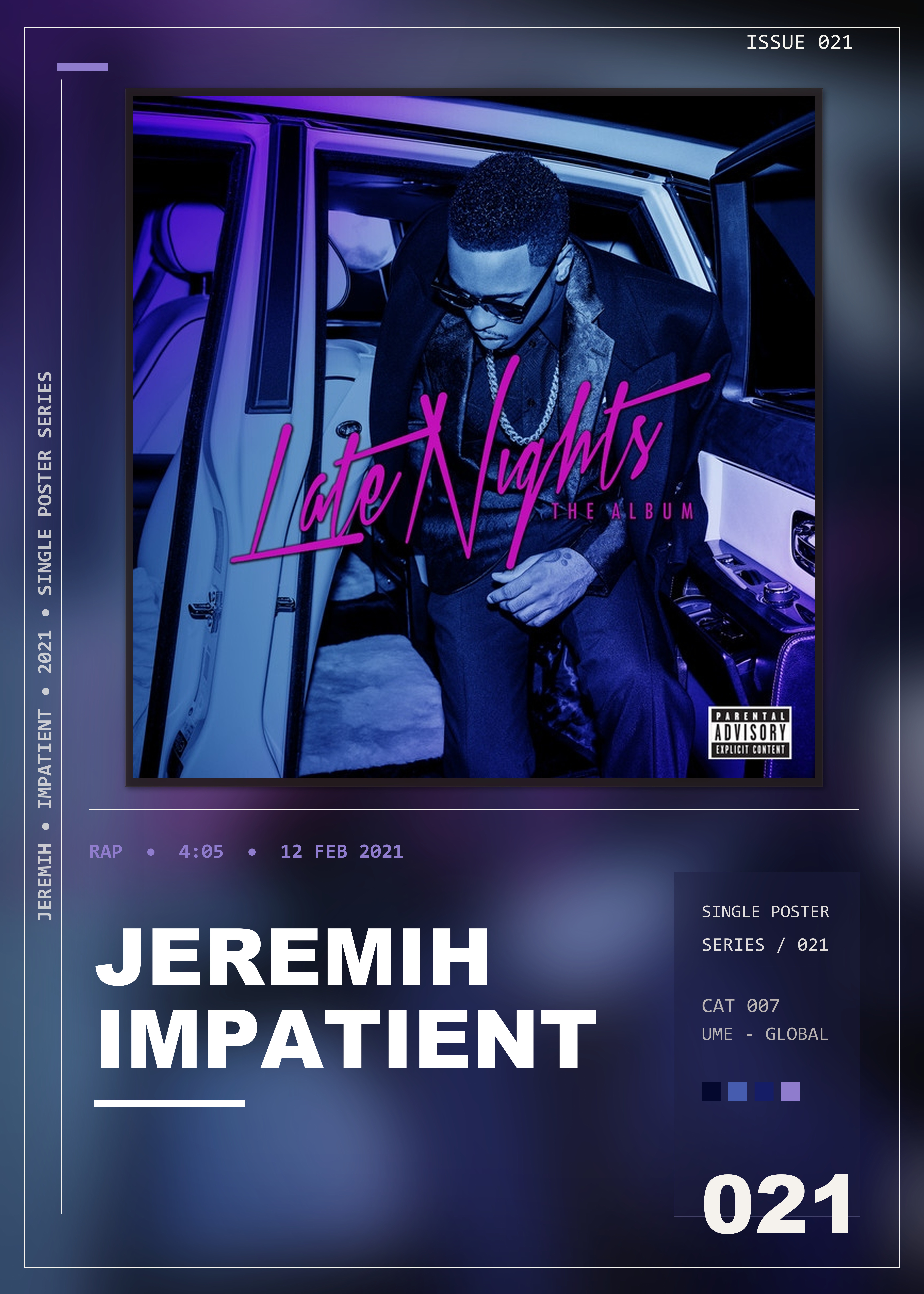 Music poster: Jeremih - Impatient