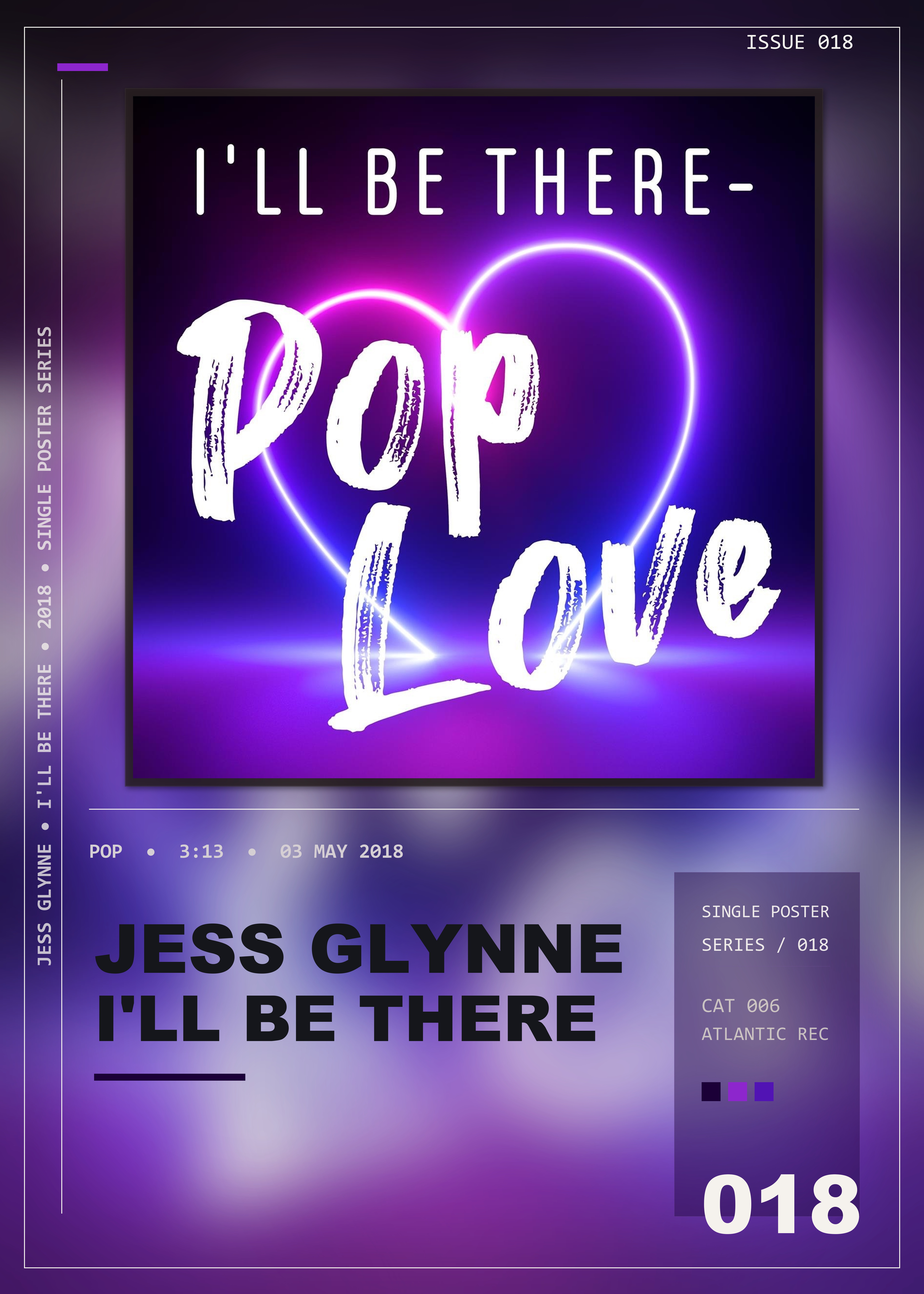 Music poster: Jess Glynne - Ill Be There