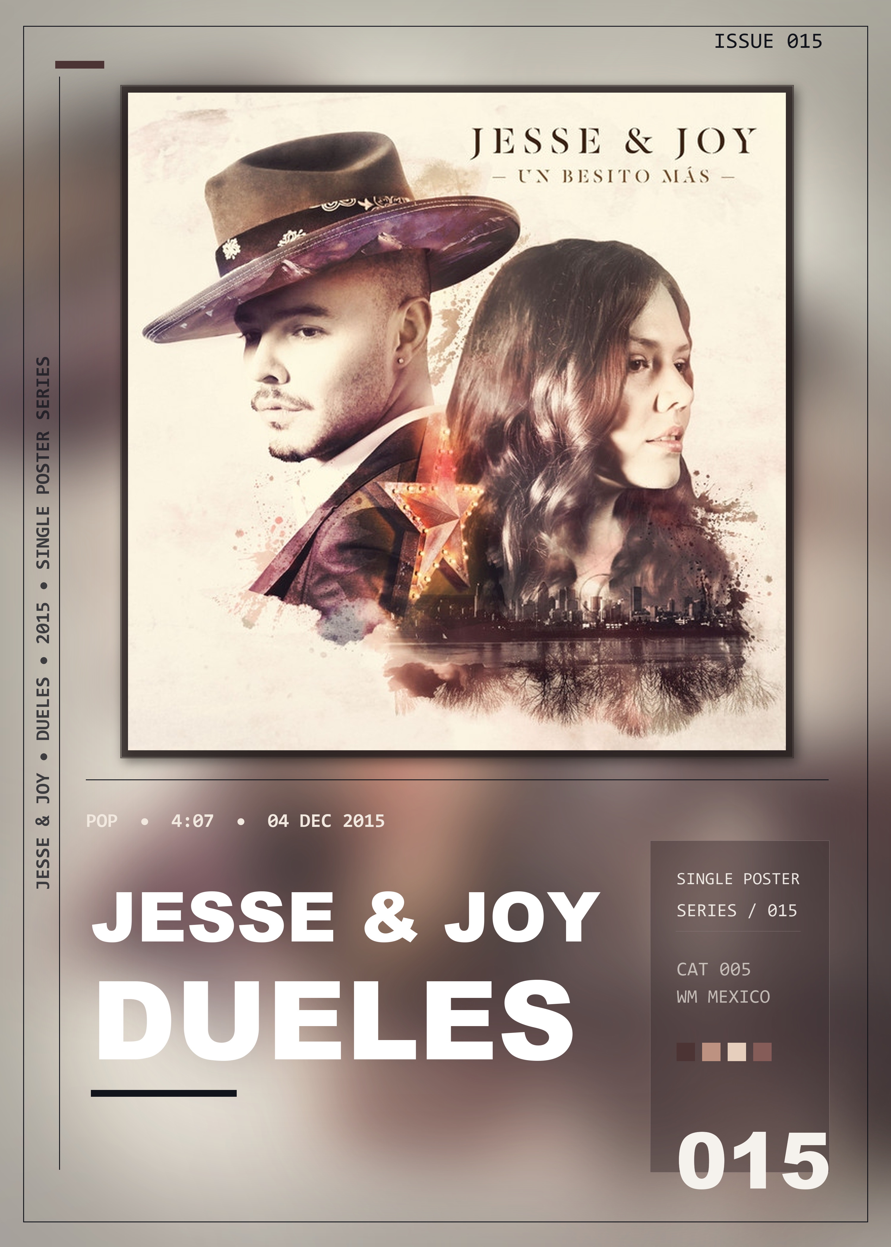 Music poster: Jesse Joy - Dueles