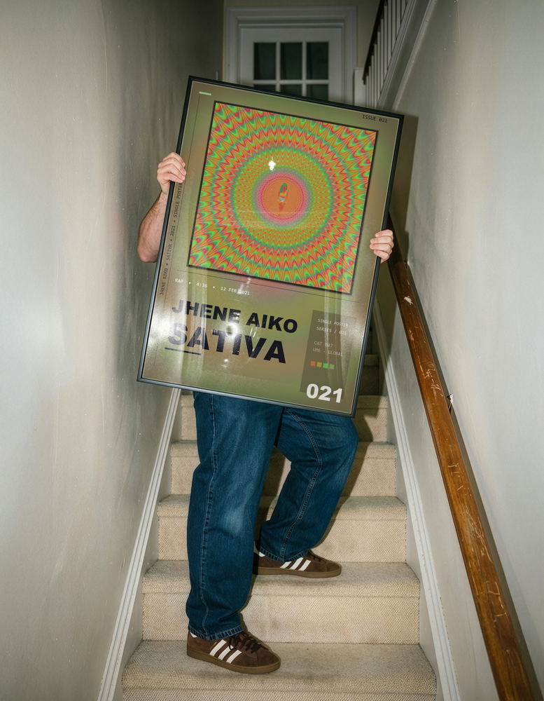 Music poster: Jhene Aiko - Sativa