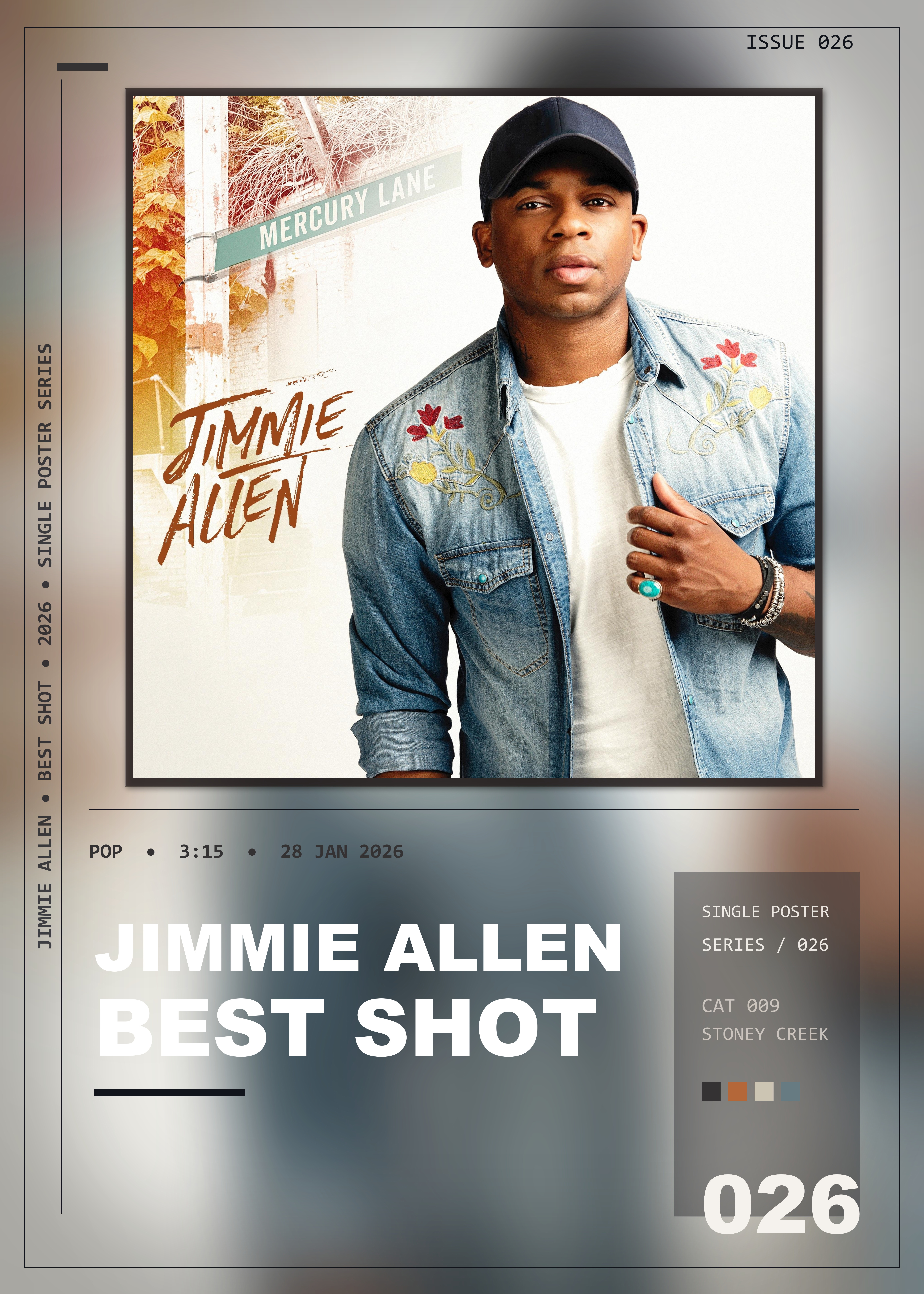 Music poster: Jimmie Allen - Best Shot