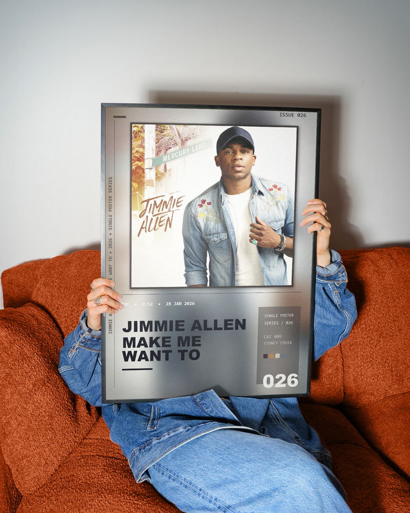 Music poster: Jimmie Allen - Make Me Want To
