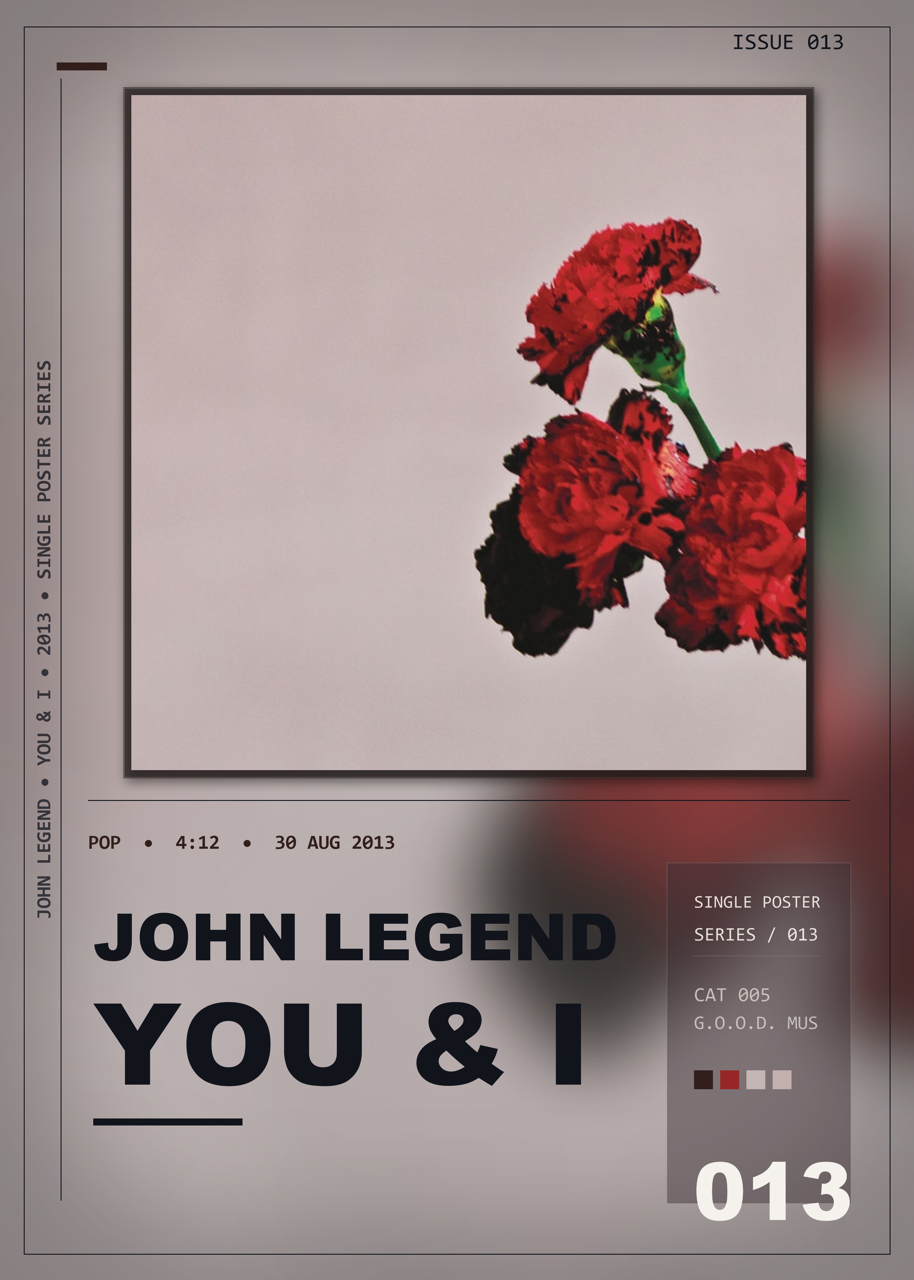 Music poster: John Legend - You I Nobody in the World