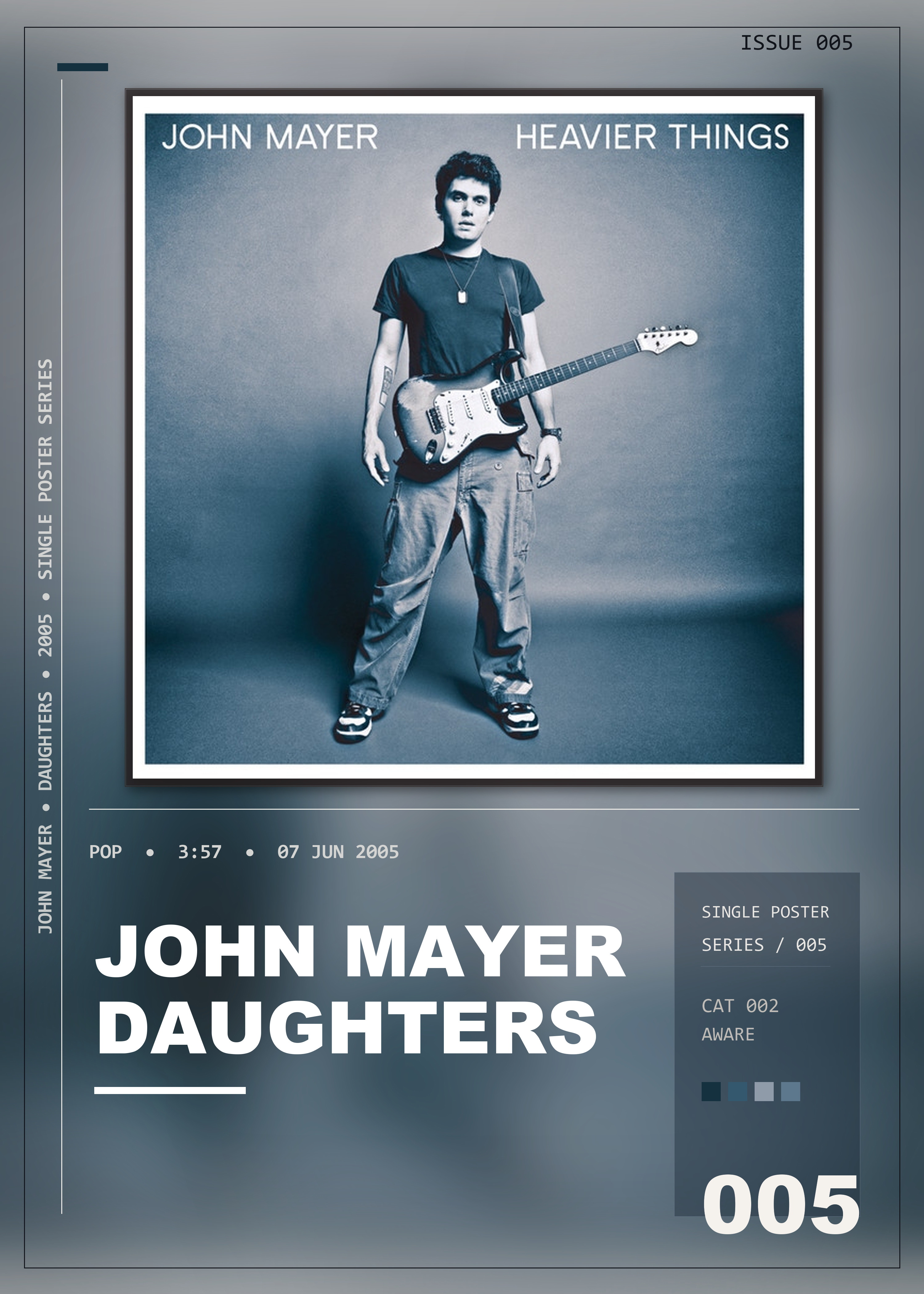 Music poster: John Mayer - Daughters