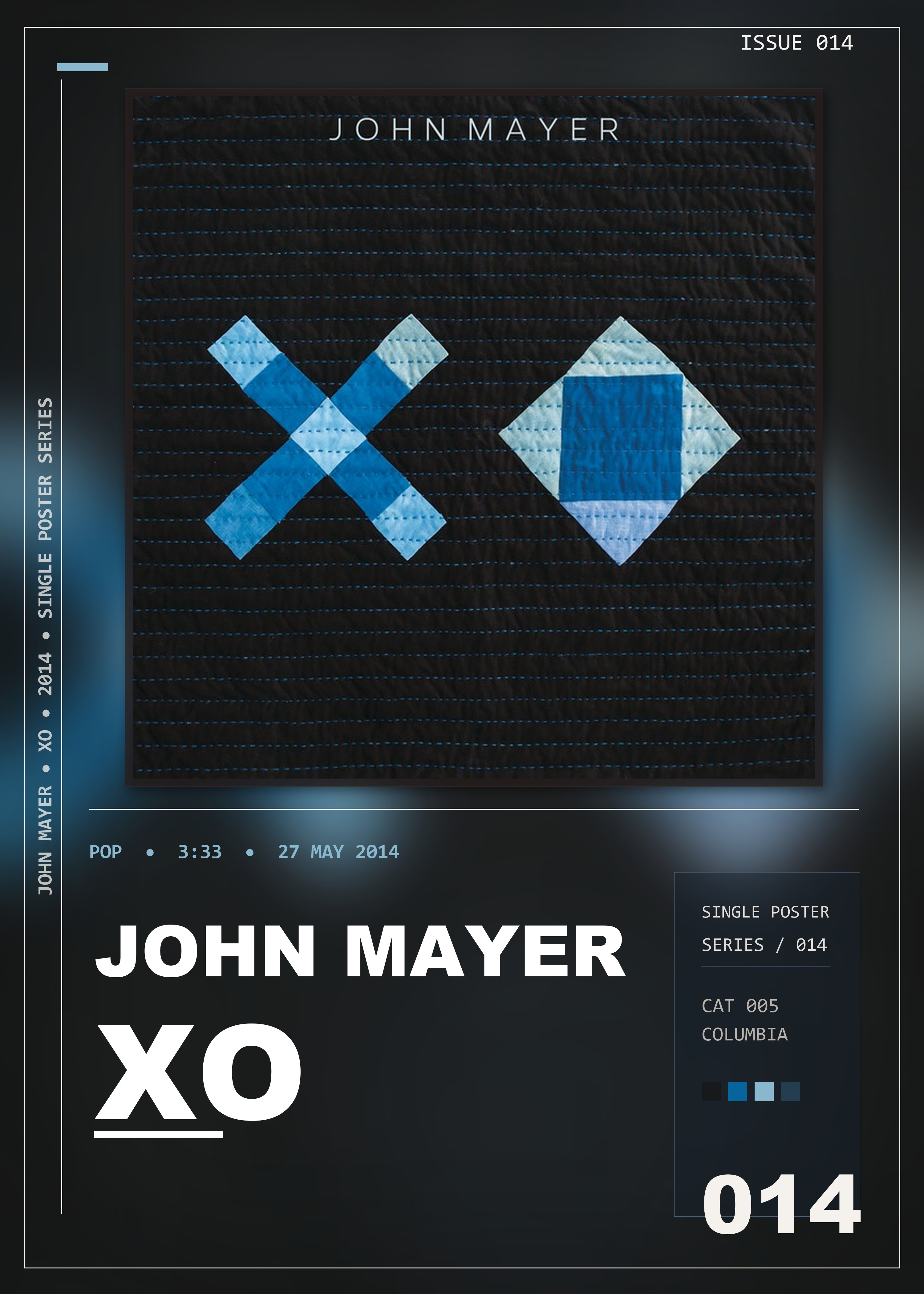 Music poster: John Mayer - XO