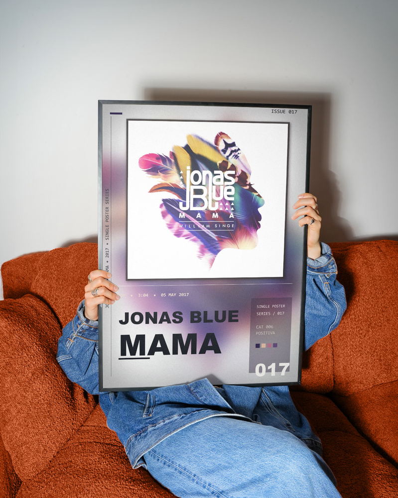 Music poster: Jonas Blue - Mama