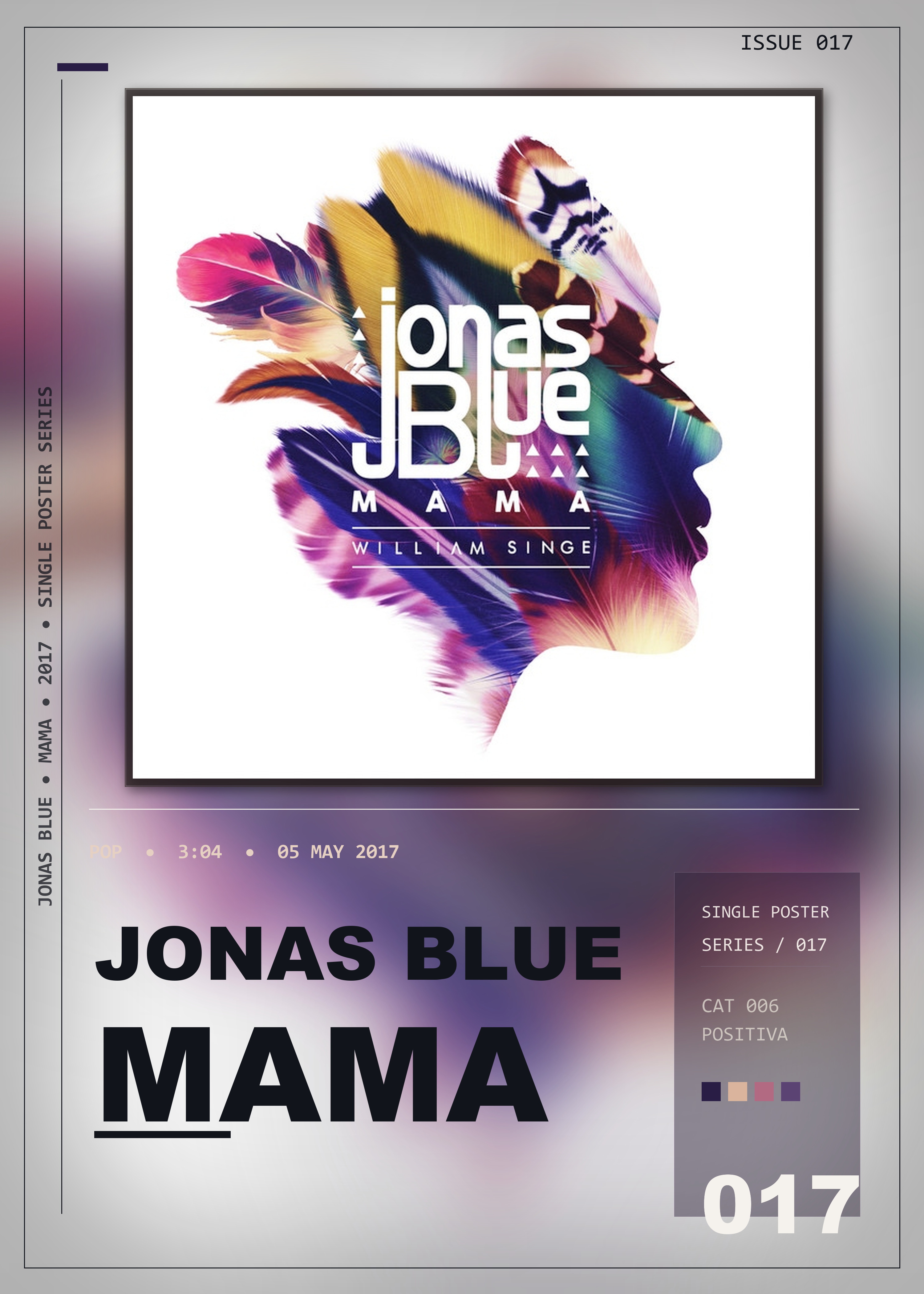 Music poster: Jonas Blue - Mama