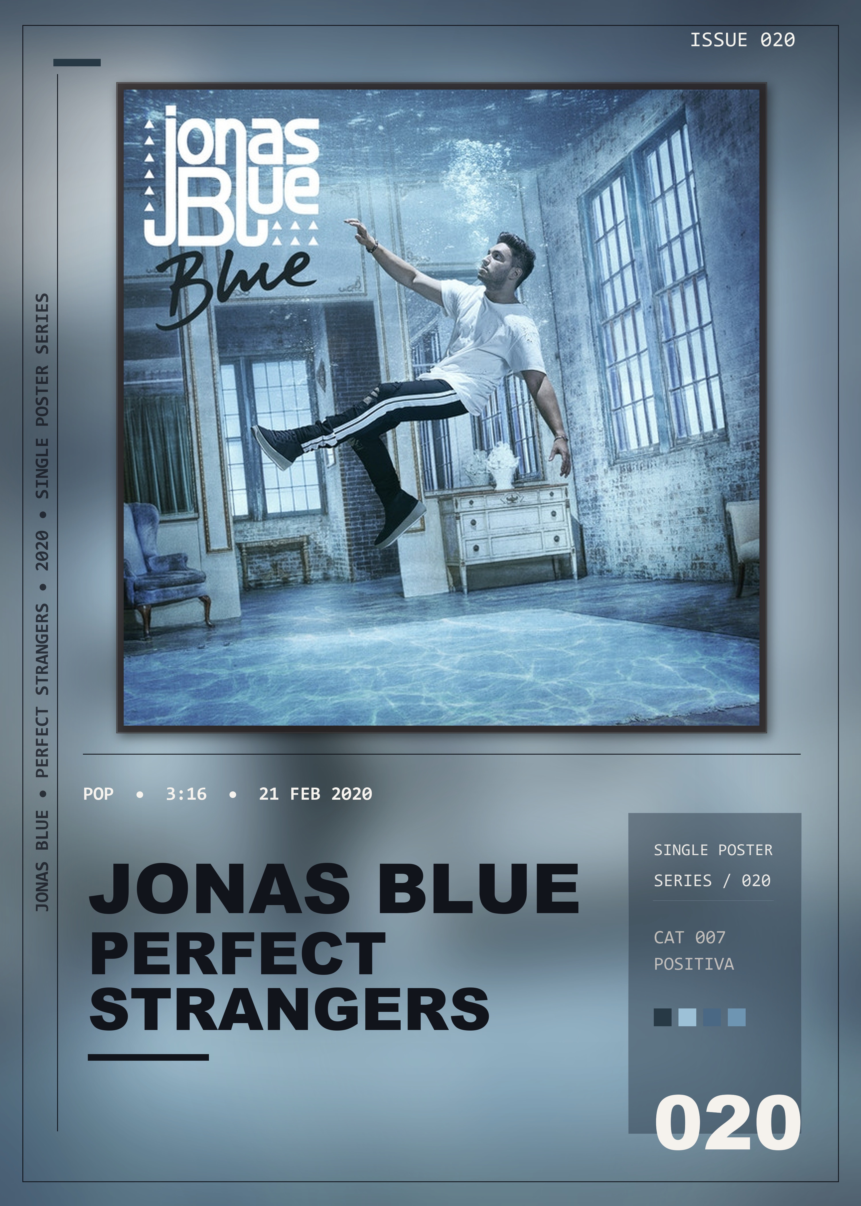Music poster: Jonas Blue - Perfect Strangers