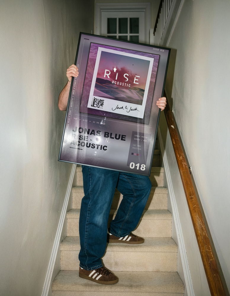 Music poster: Jonas Blue - Rise - Acoustic