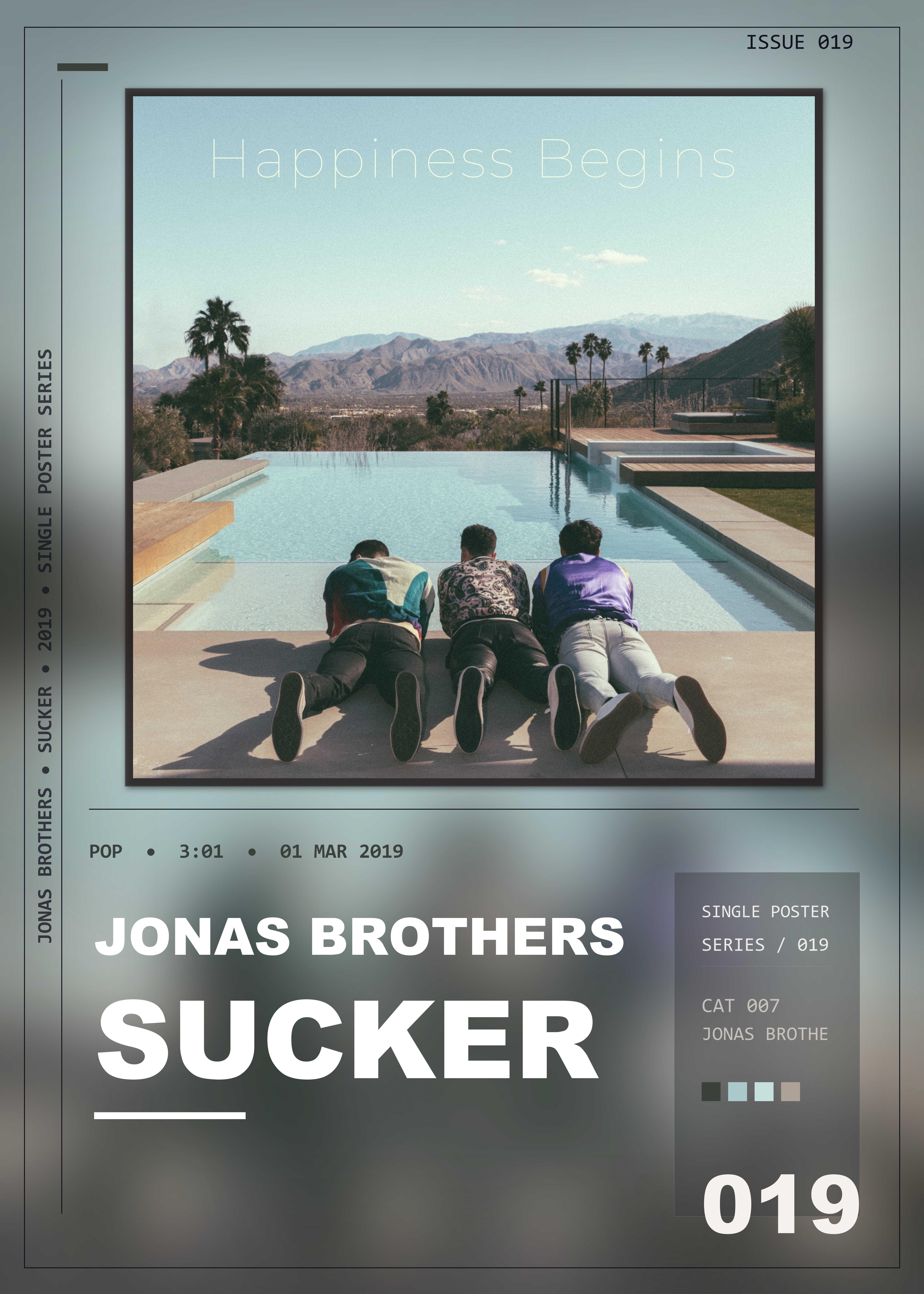 Music poster: Jonas Brothers - Sucker