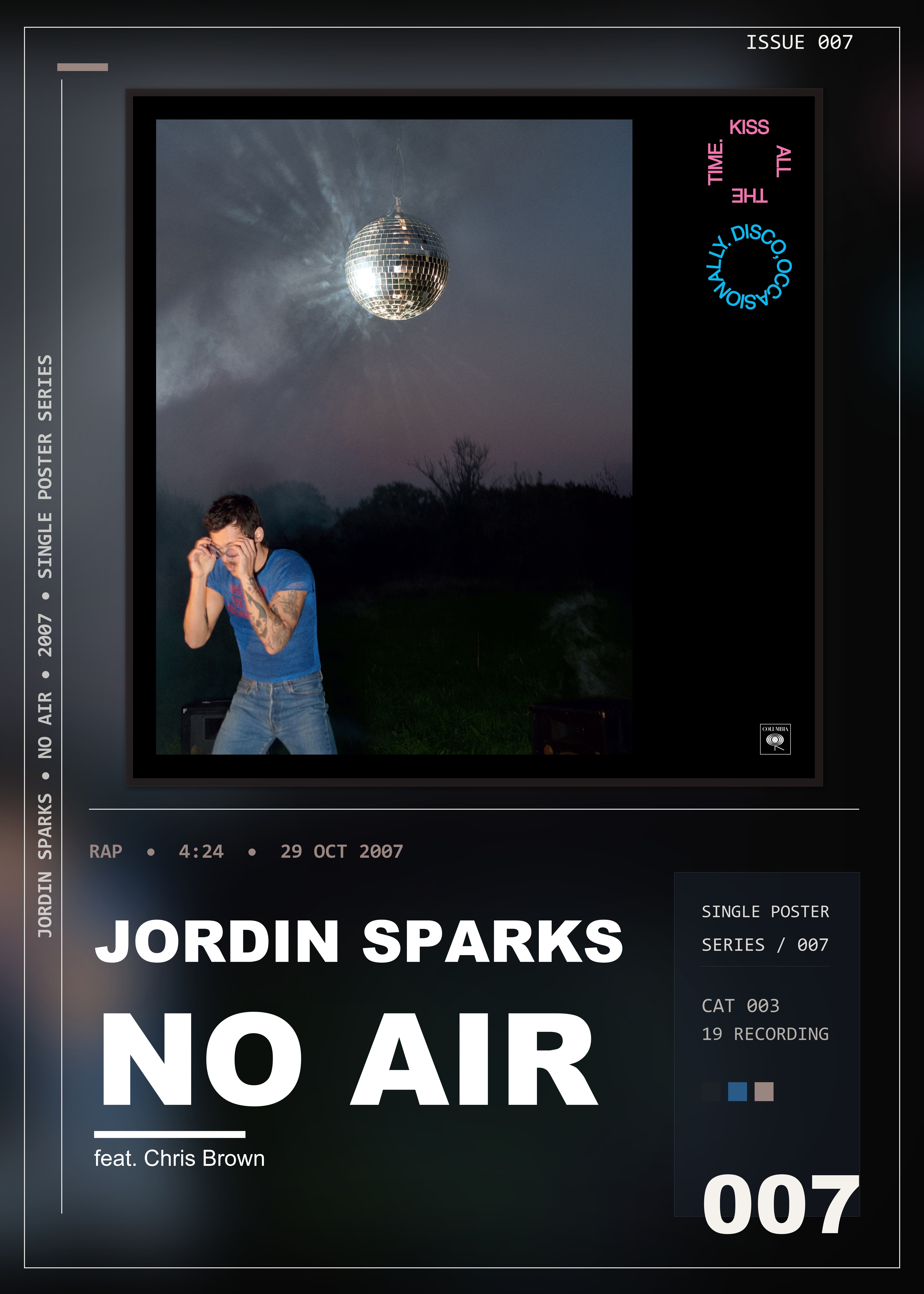 Music poster: Jordin Sparks - No Air feat Chris Brown