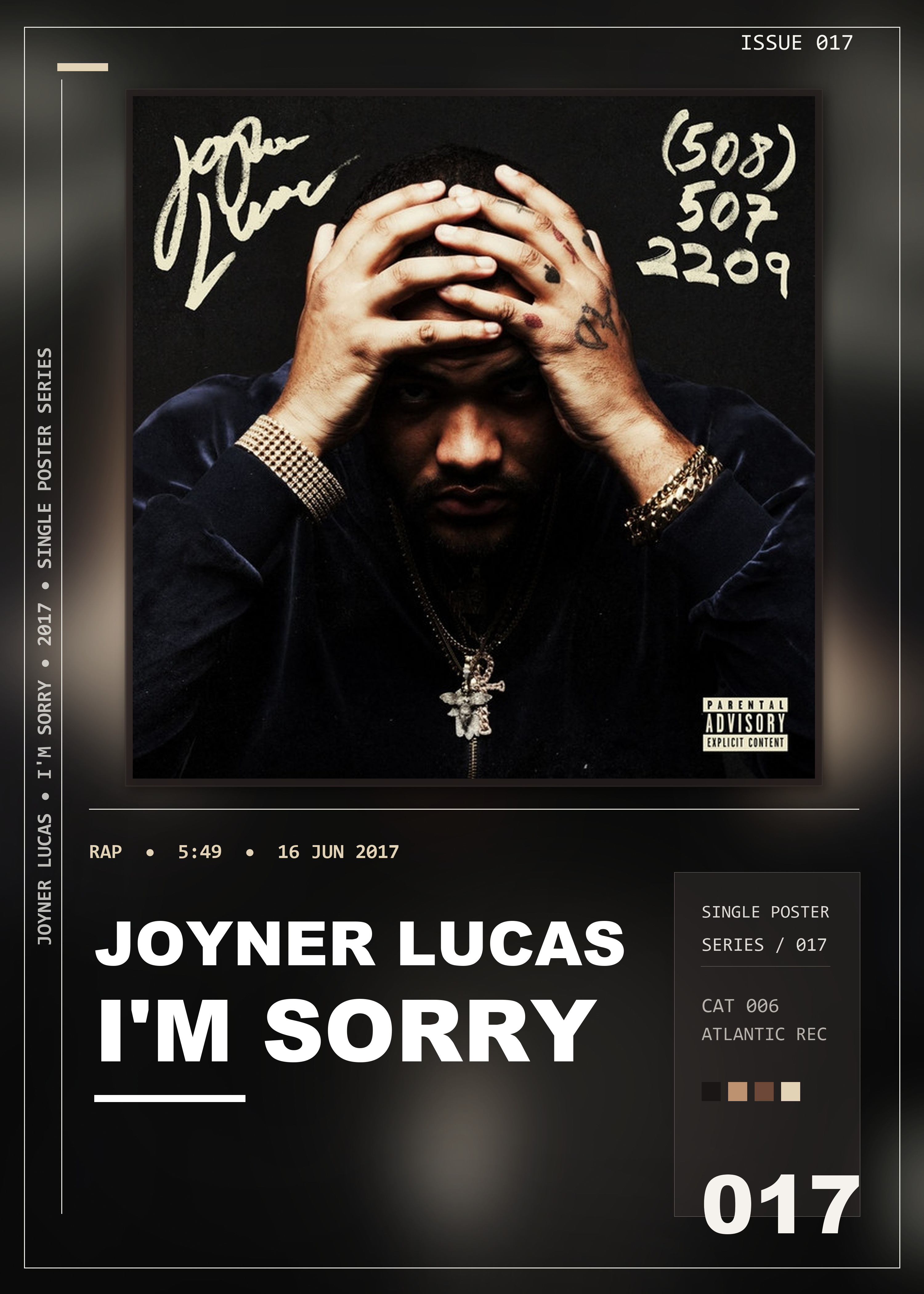 Music poster: Joyner Lucas - Im Sorry
