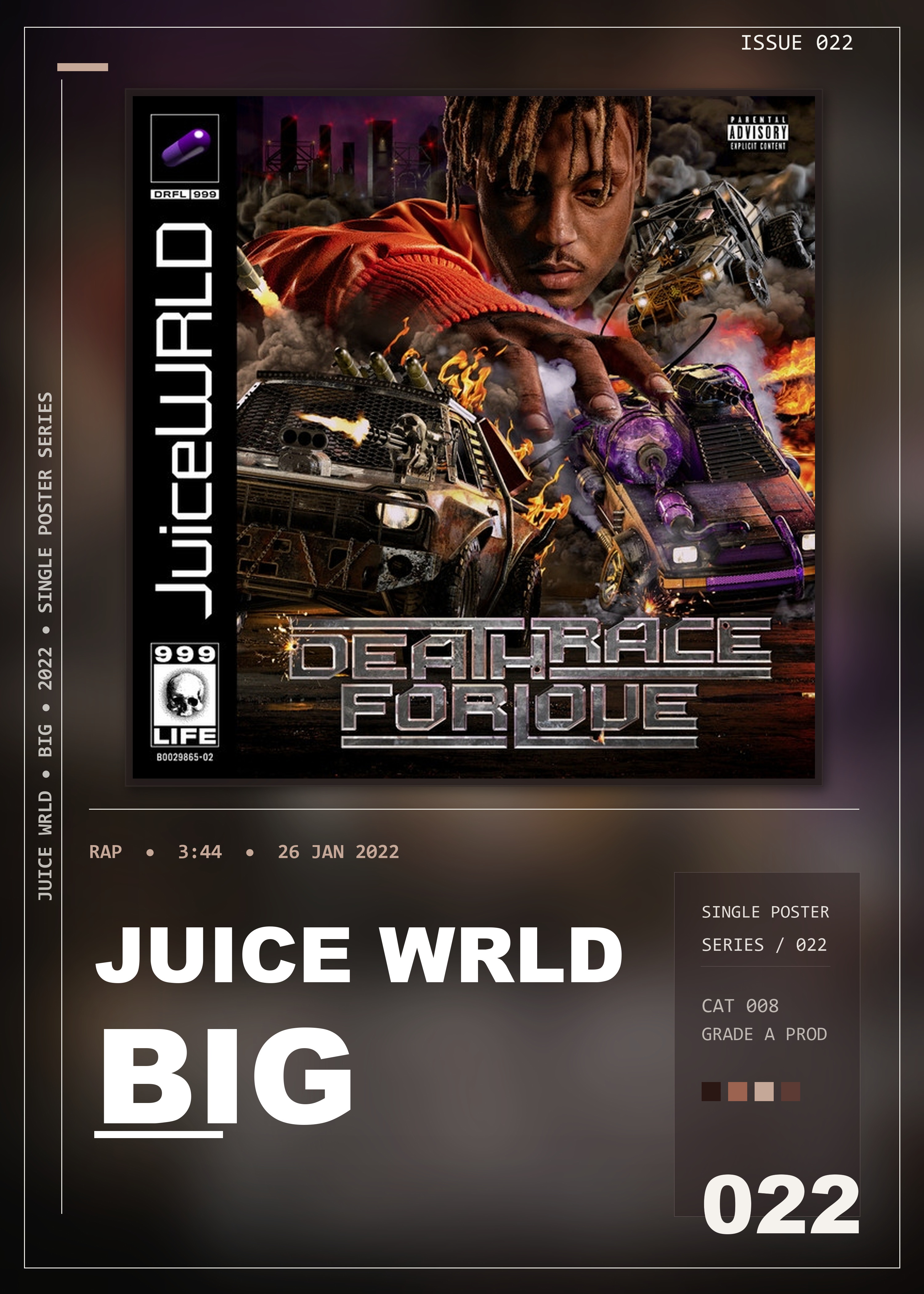 Music poster: Juice WRLD - Big