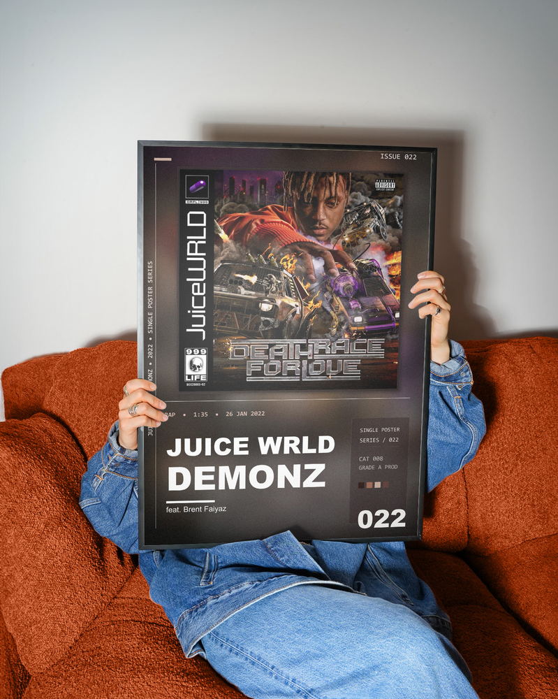 Music poster: Juice WRLD - Demonz feat Brent Faiyaz - Interlude