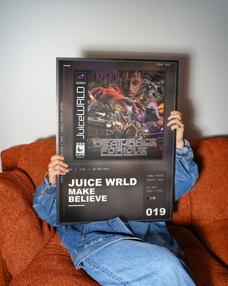 Music poster: Juice WRLD - Make Believe