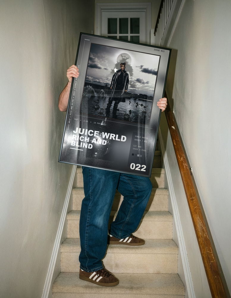 Music poster: Juice WRLD - Rich And Blind