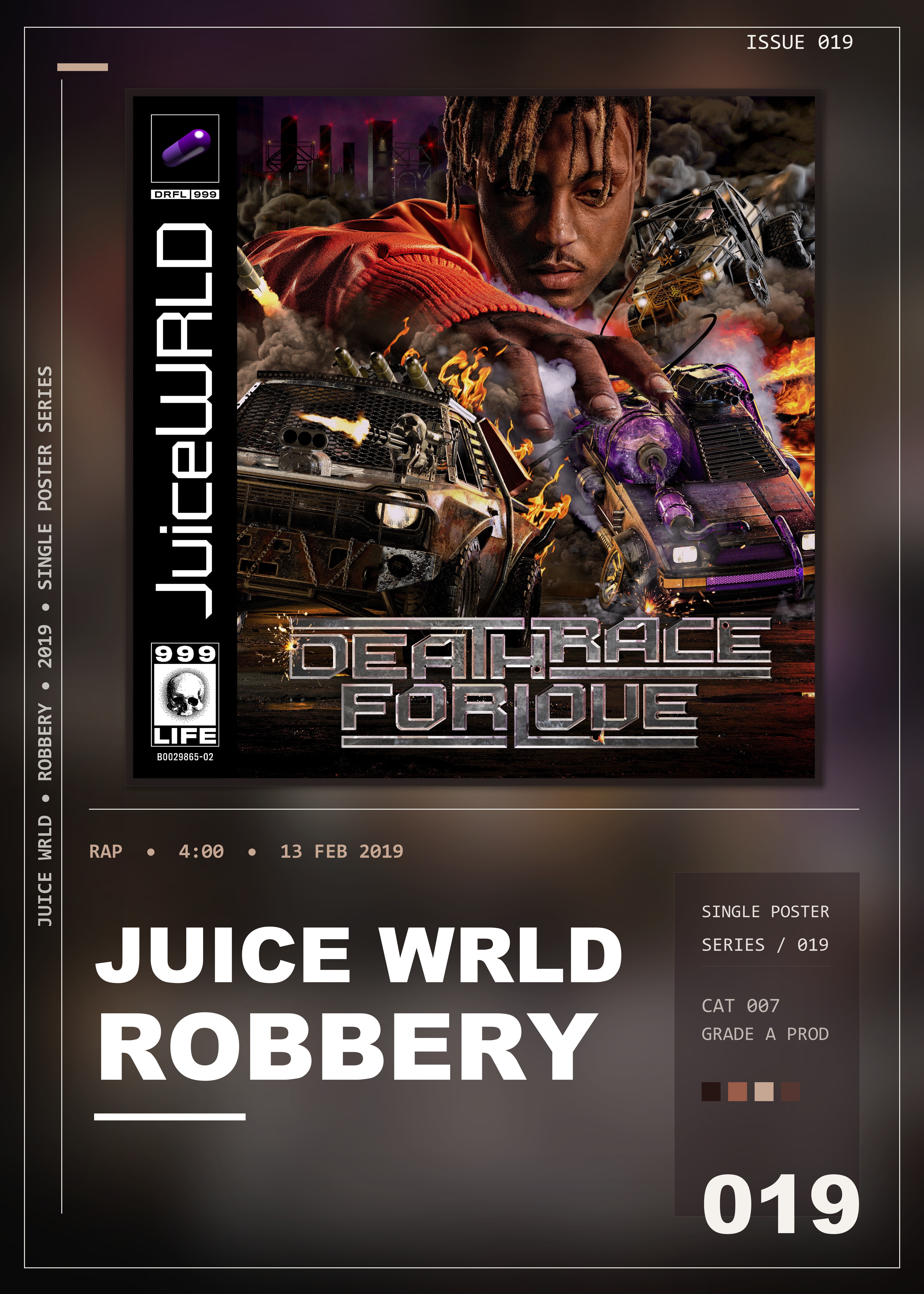 Music poster: Juice WRLD - Robbery