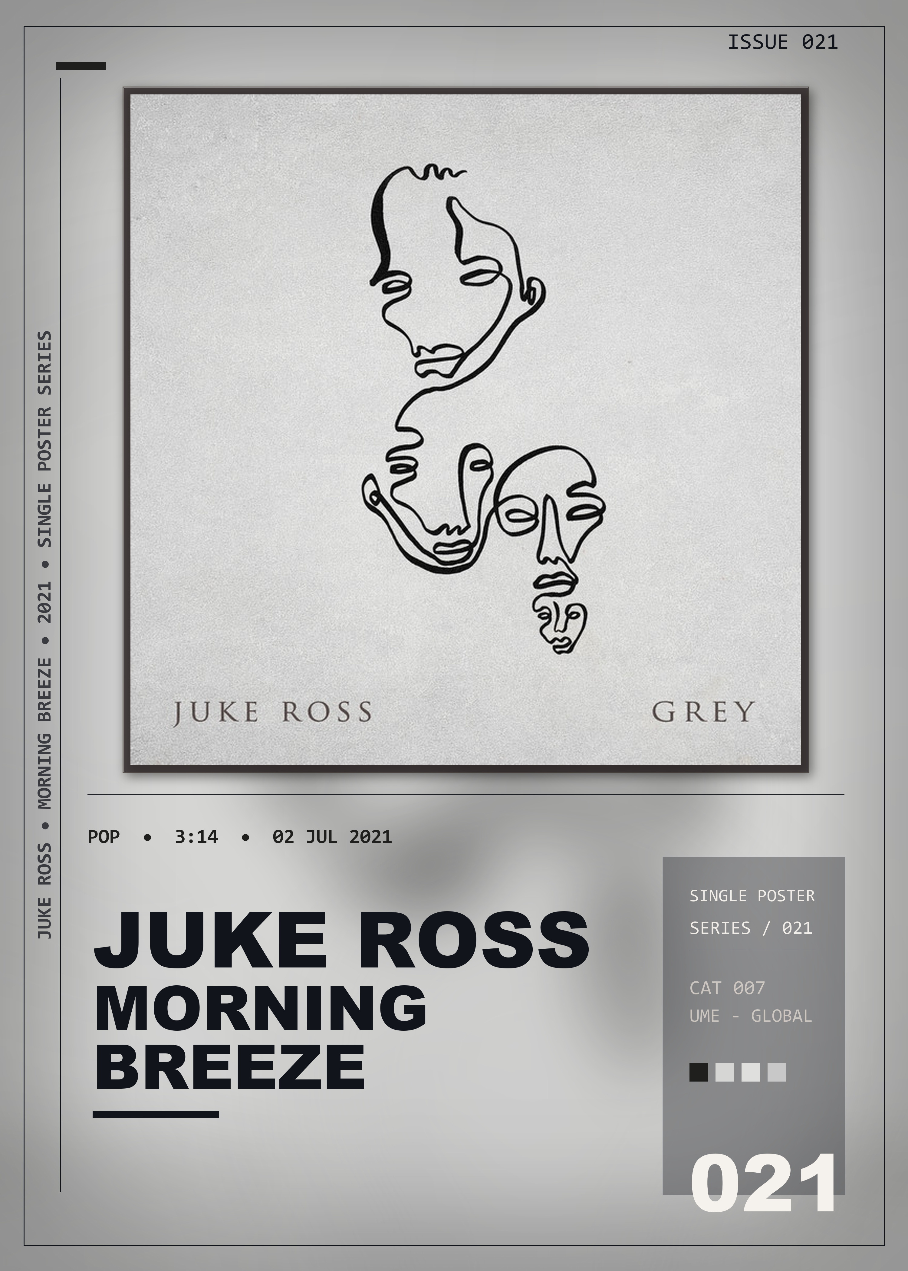 Music poster: Juke Ross - Morning Breeze