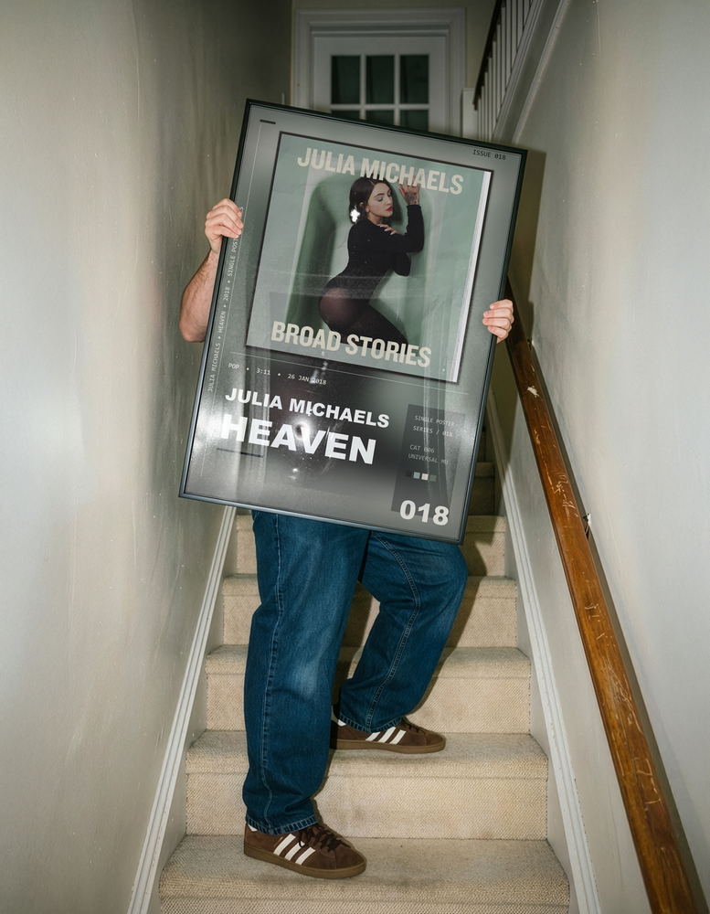Music poster: Julia Michaels - Heaven