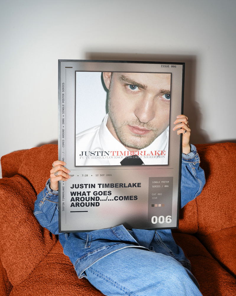 Music poster: Justin Timberlake - What Goes AroundComes Around Interlude