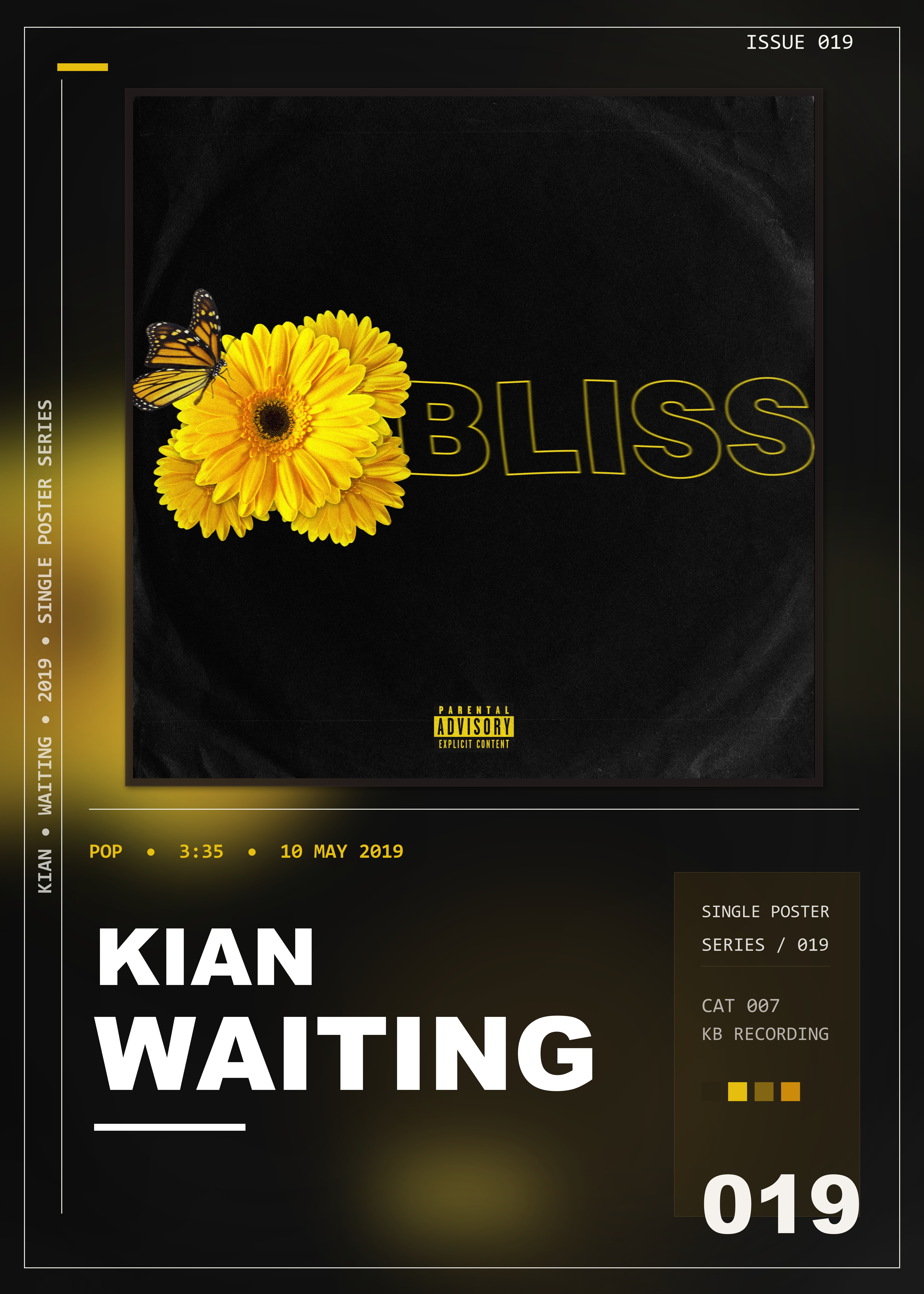 Music poster: KIAN - Waiting