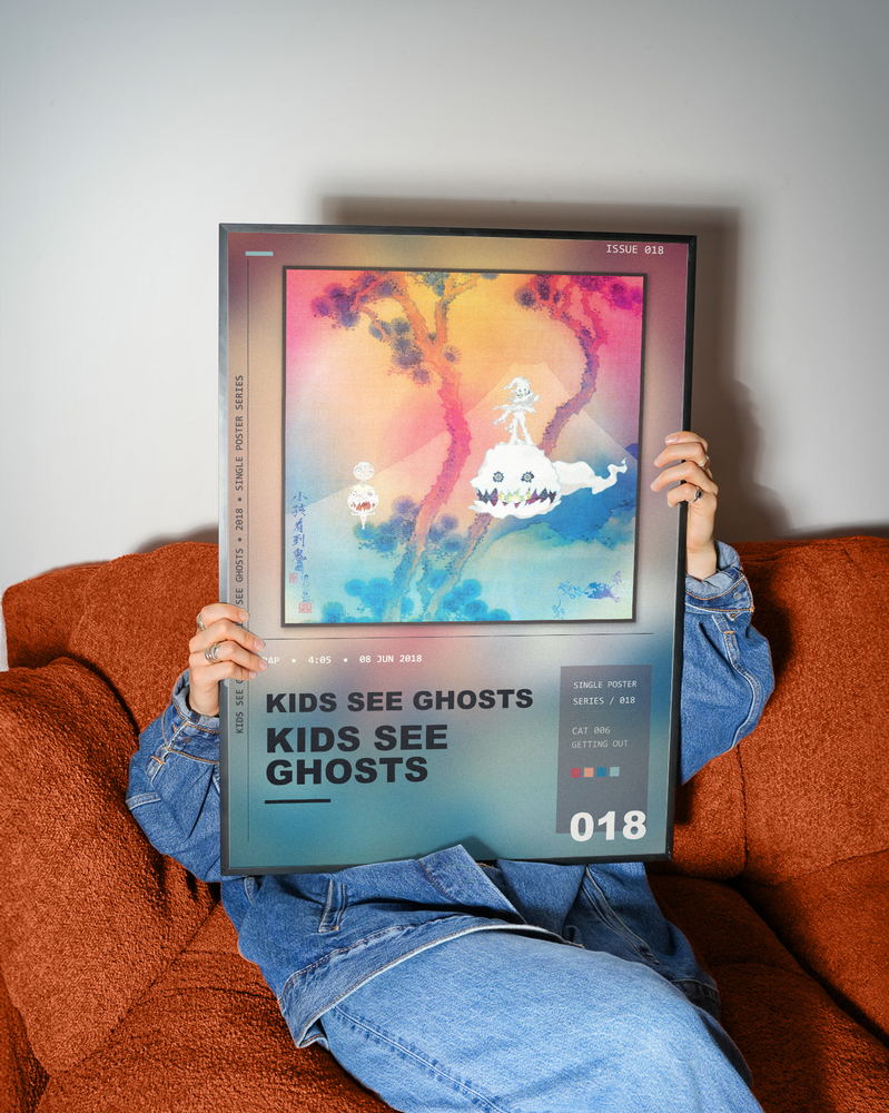 Music poster: KIDS SEE GHOSTS - Kids See Ghosts