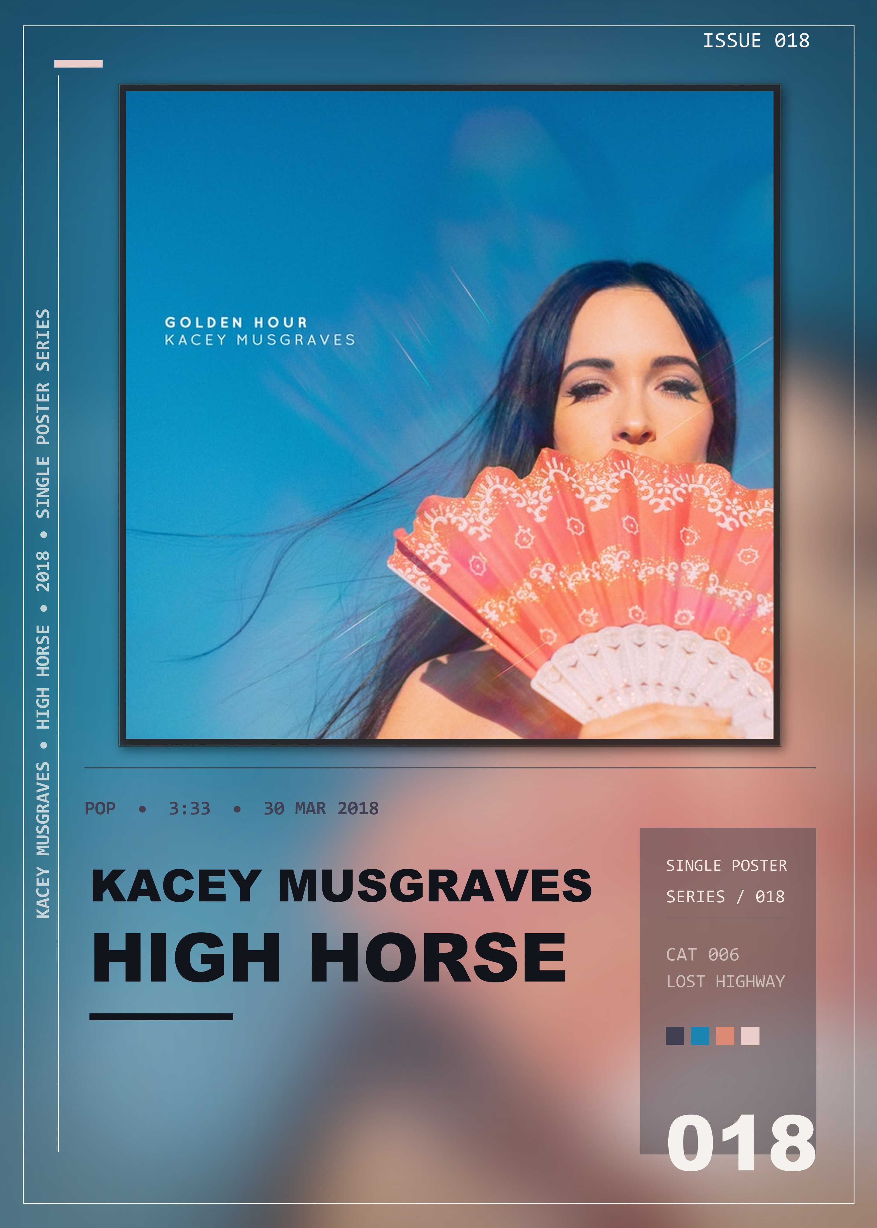 Music poster: Kacey Musgraves - High Horse