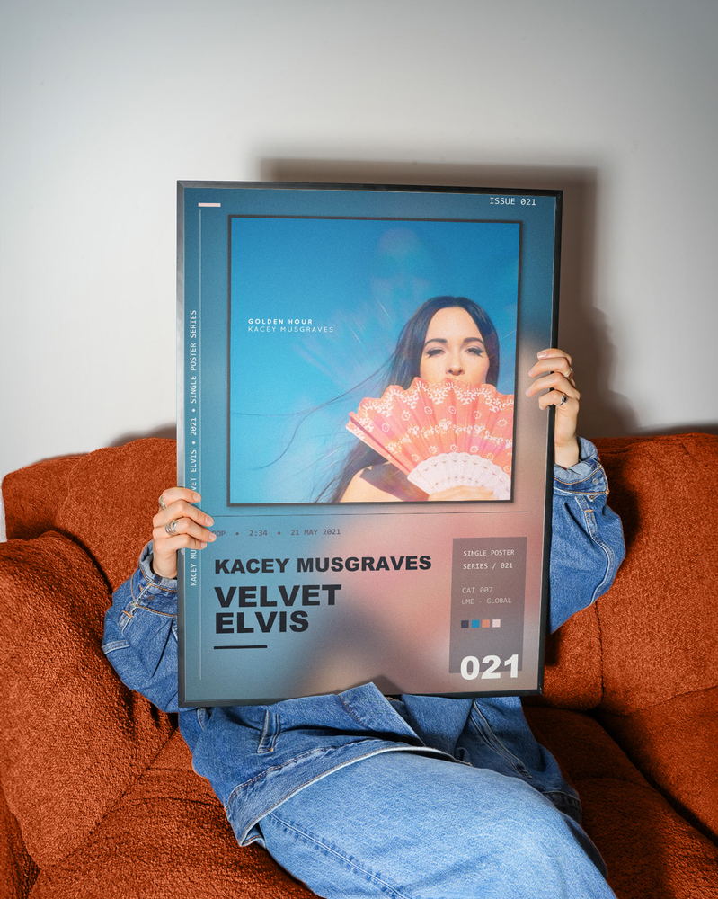 Music poster: Kacey Musgraves - Velvet Elvis