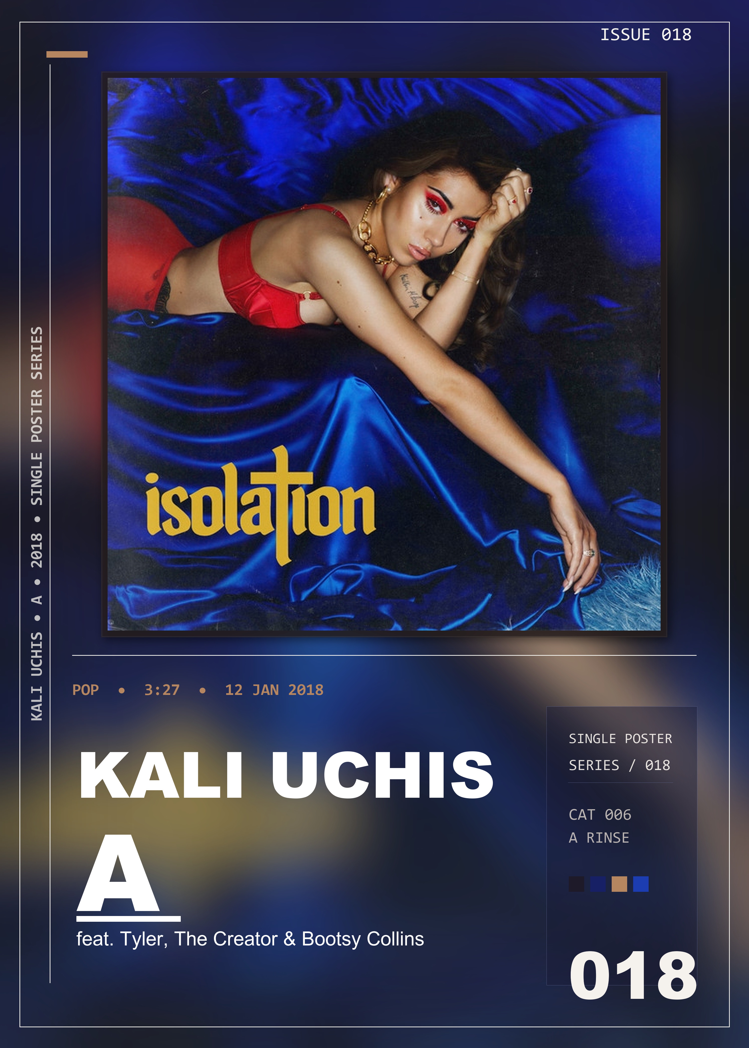 Music poster: Kali Uchis - After The Storm feat Tyler The Creator Bootsy Collins