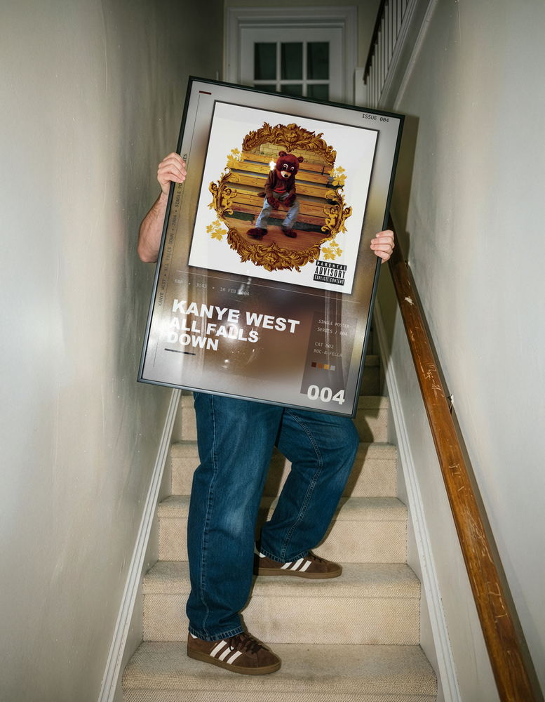 Music poster: Kanye West - All Falls Down