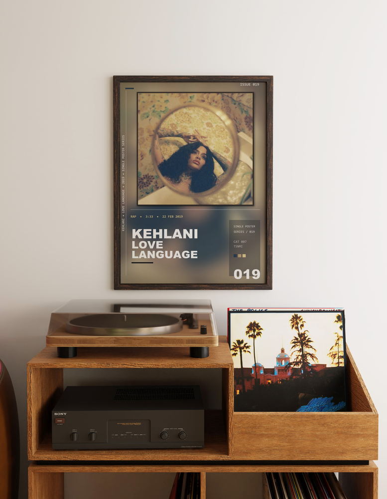 Music poster: Kehlani - Love Language