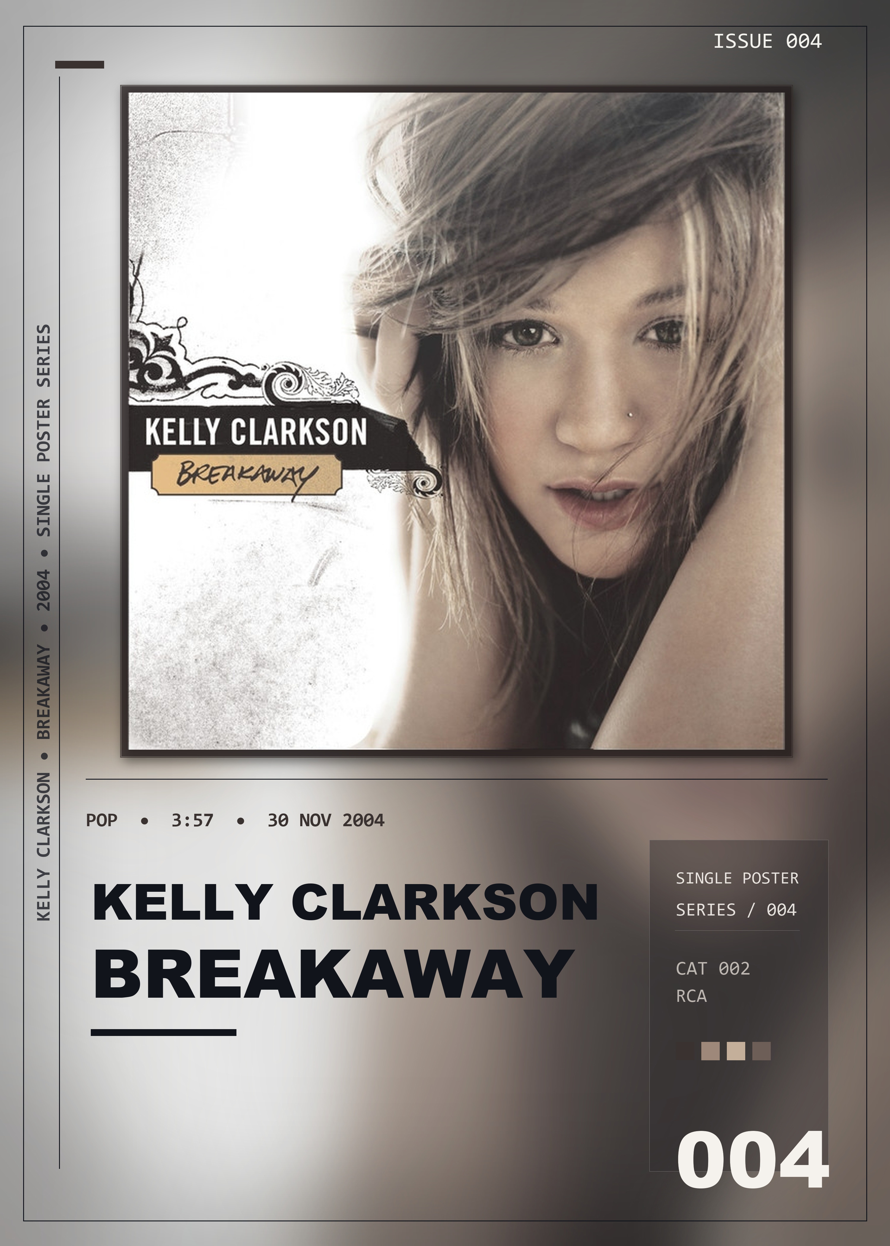 Music poster: Kelly Clarkson - Breakaway