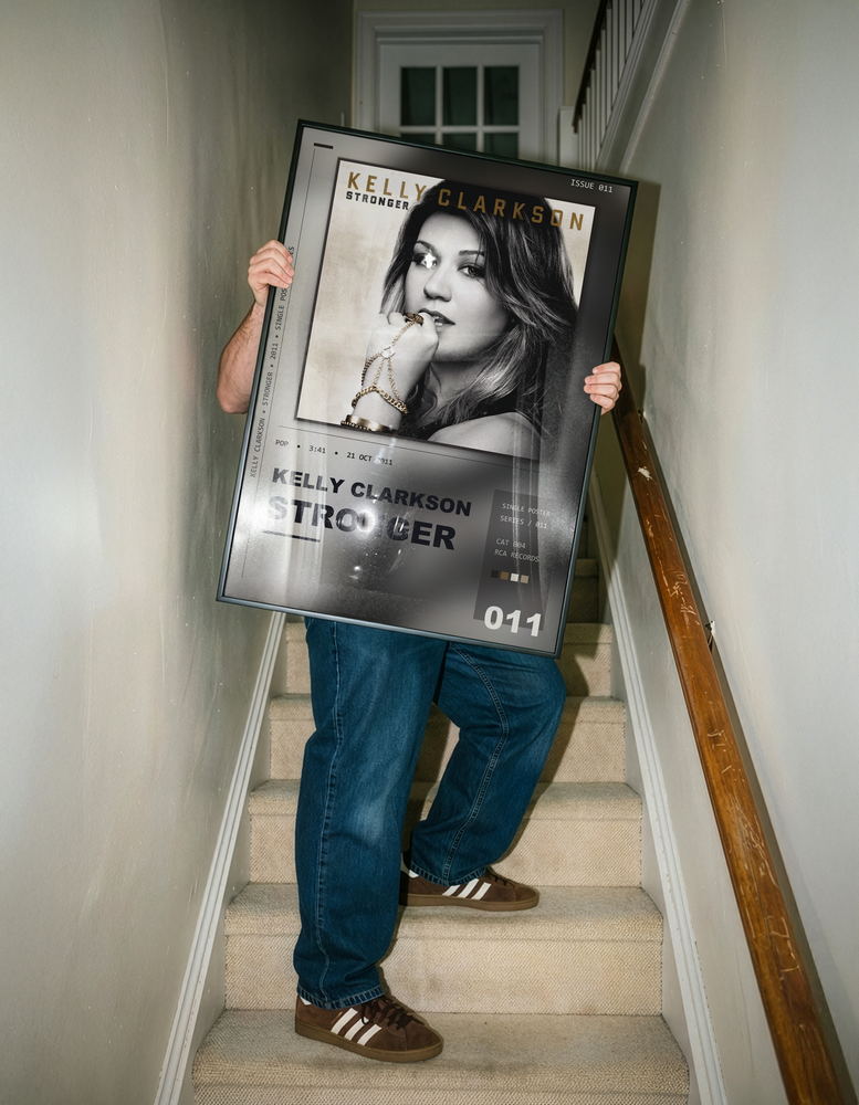Music poster: Kelly Clarkson - Stronger What Doesnt Kill You