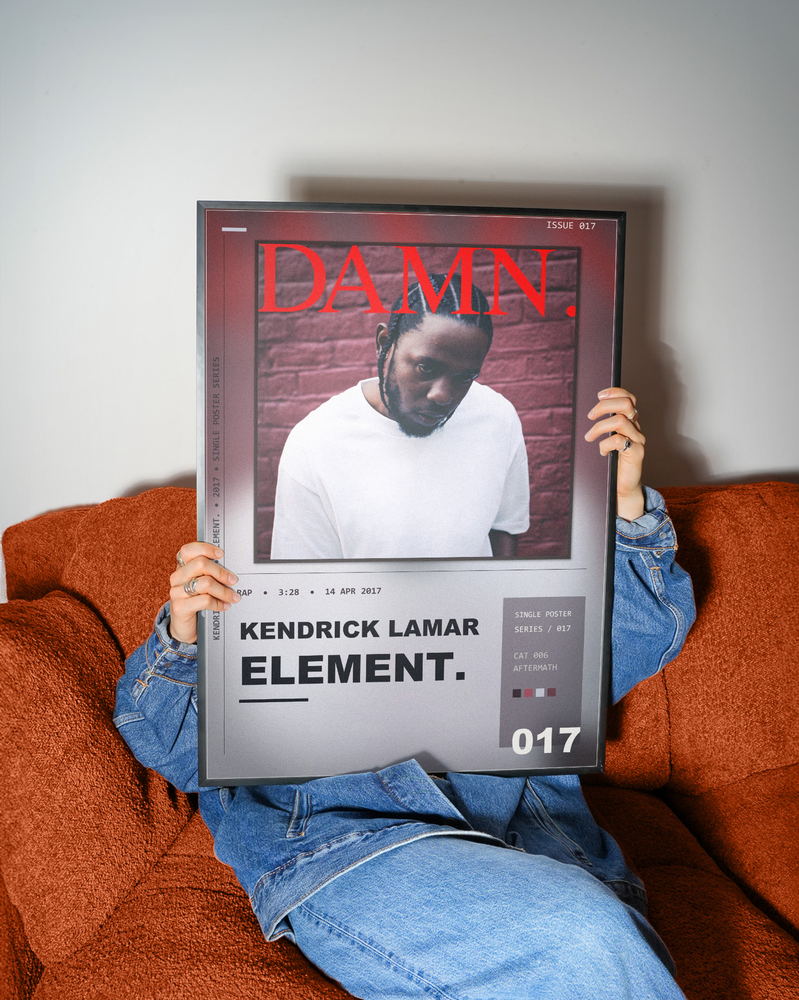 Music poster: Kendrick Lamar - ELEMENT