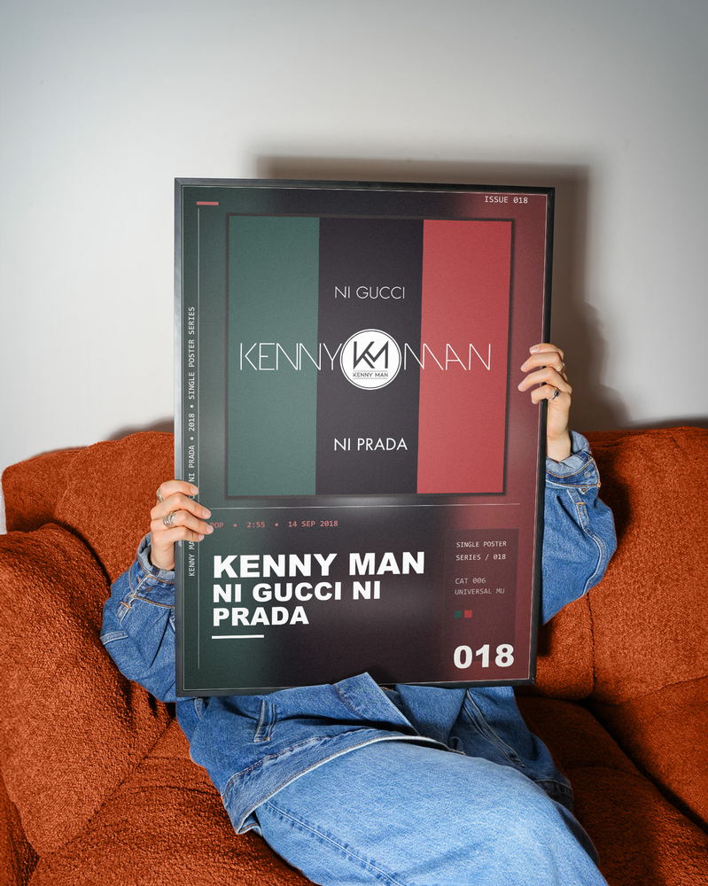 Music poster: Kenny Man - Ni Gucci Ni Prada