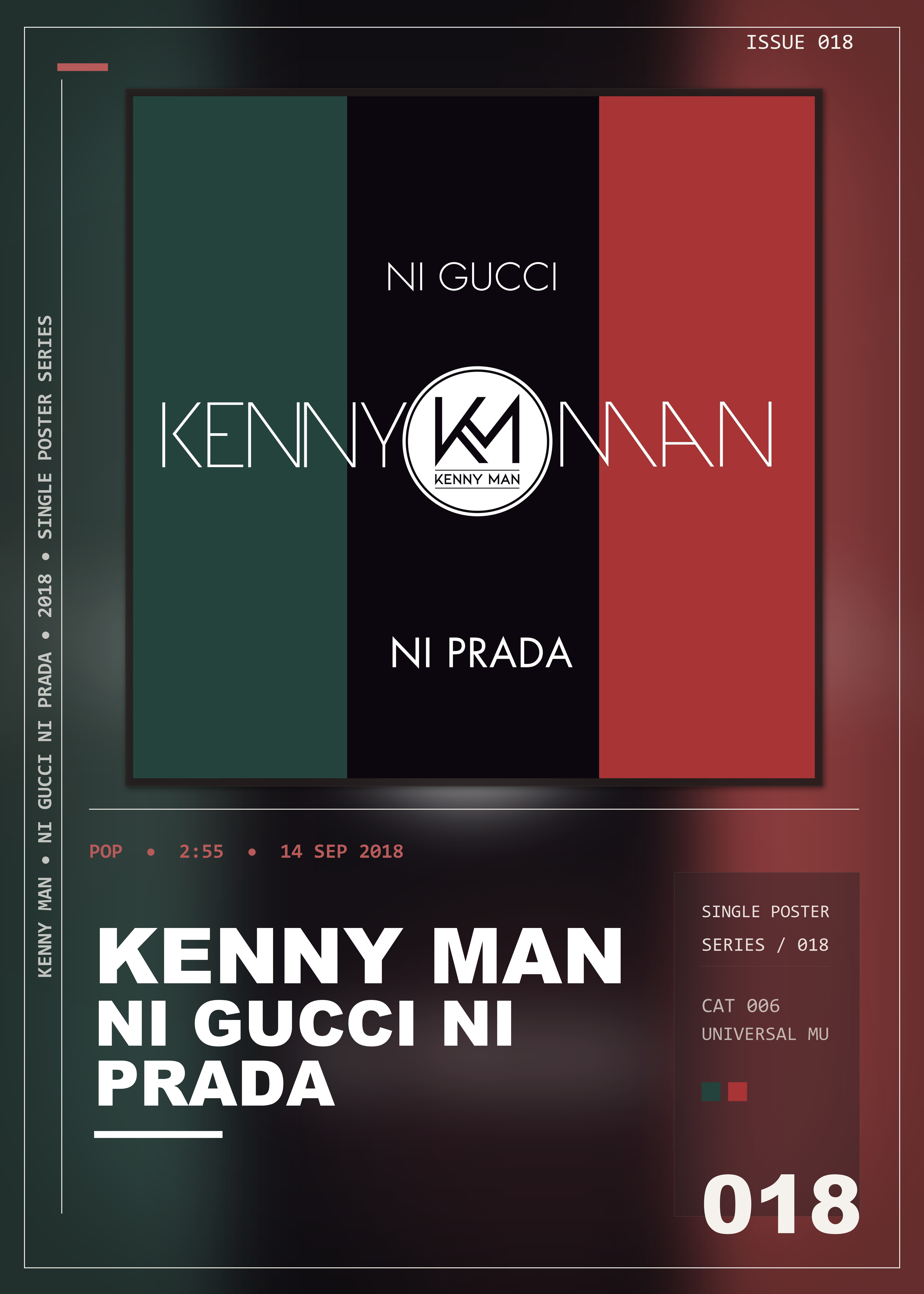 Music poster: Kenny Man - Ni Gucci Ni Prada