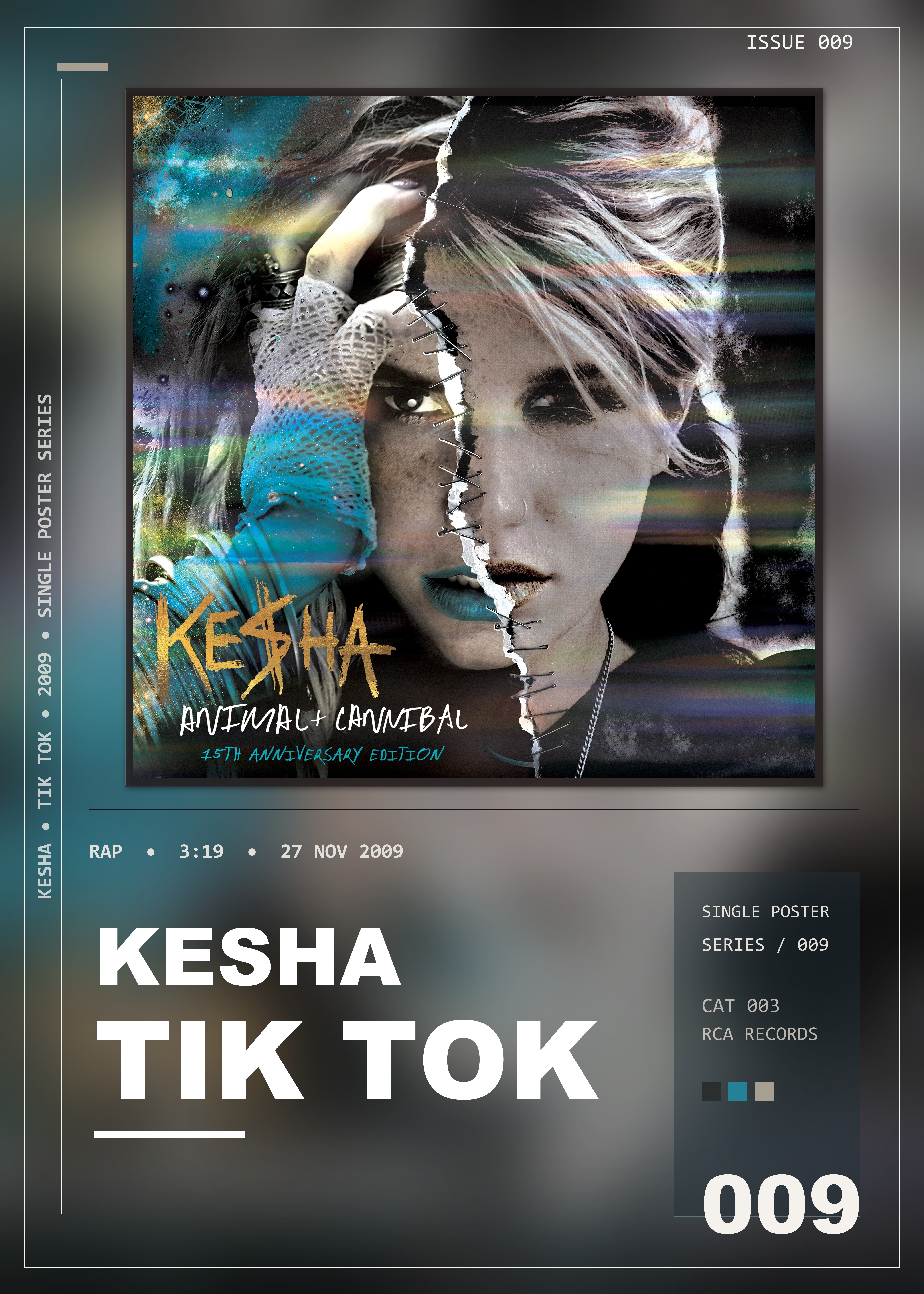 Music poster: Kesha - TiK ToK
