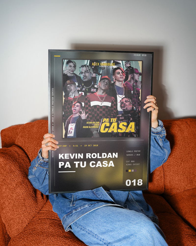 Music poster: Kevin Roldan - Pa Tu Casa