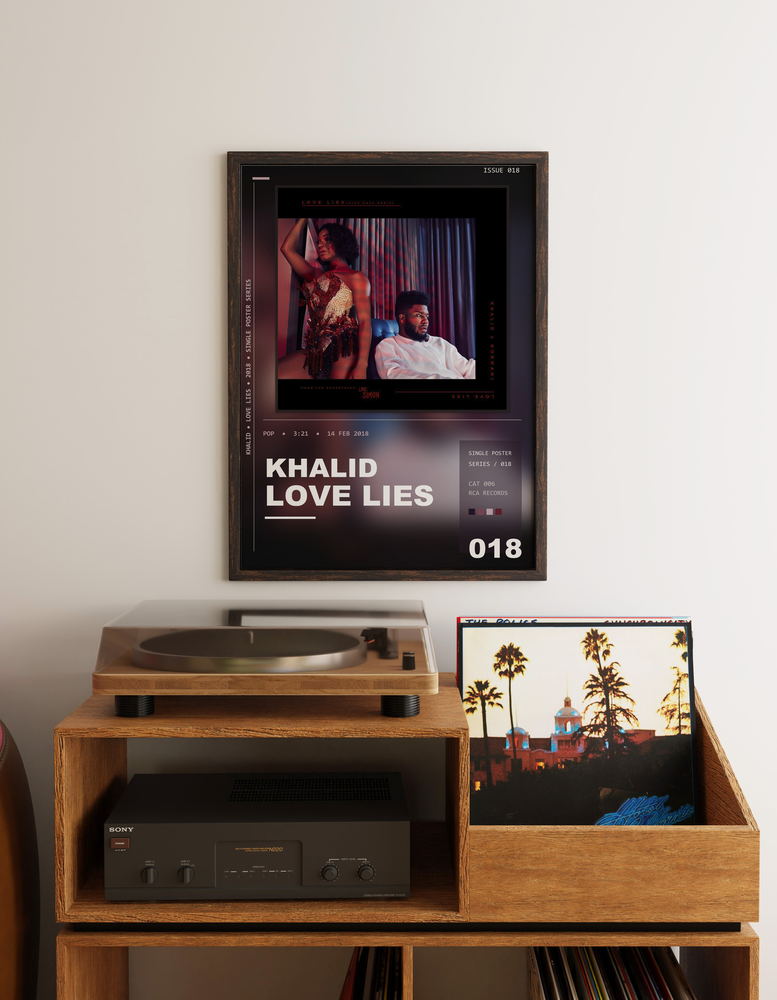 Music poster: Khalid - Love Lies with Normani