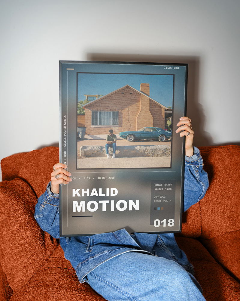 Music poster: Khalid - Motion
