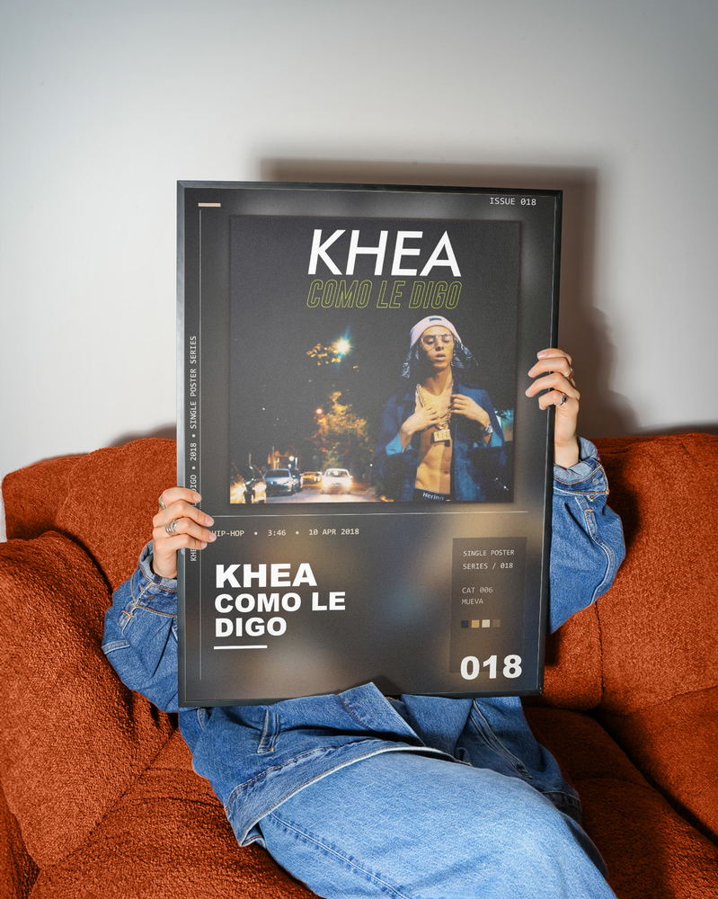 Music poster: Khea - Como Le Digo